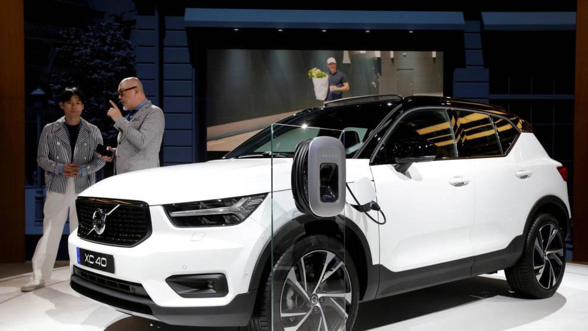 Presentación del XC40, un nuevo modelo de Volvo.