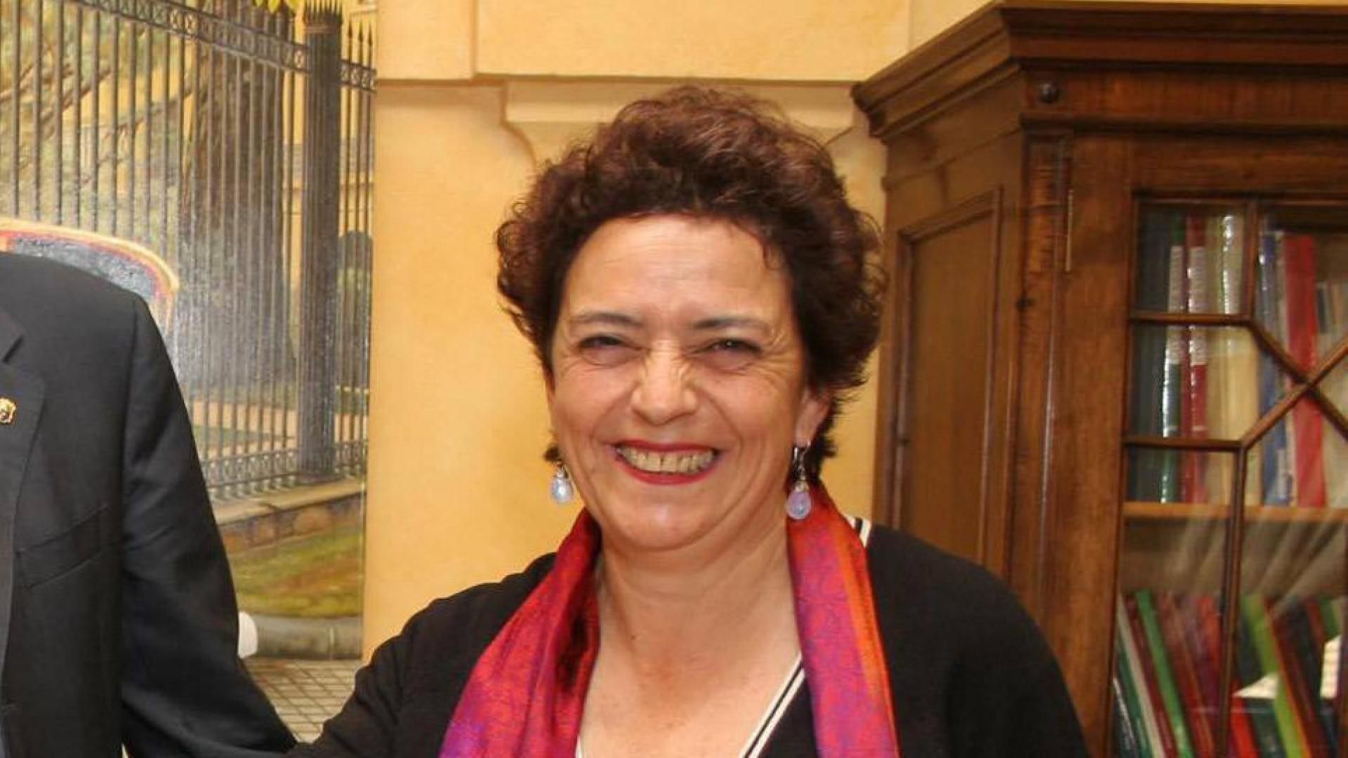 La actriz y directora teatral tudelana Aurora Moneo