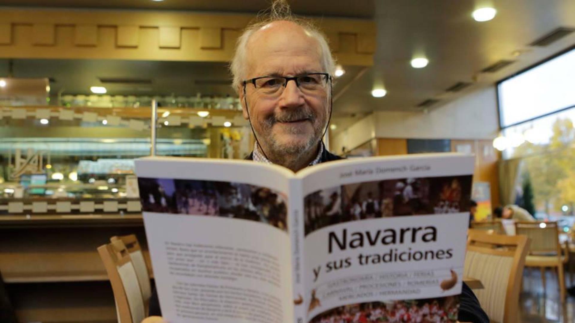 Muere el editor navarro José María Domench