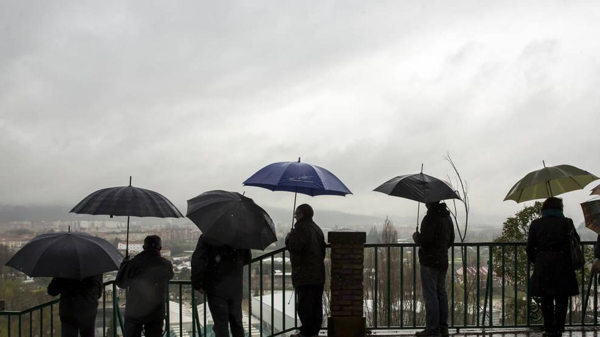 Pamplona ha abierto el paraguas dos de cada tres días en 2018