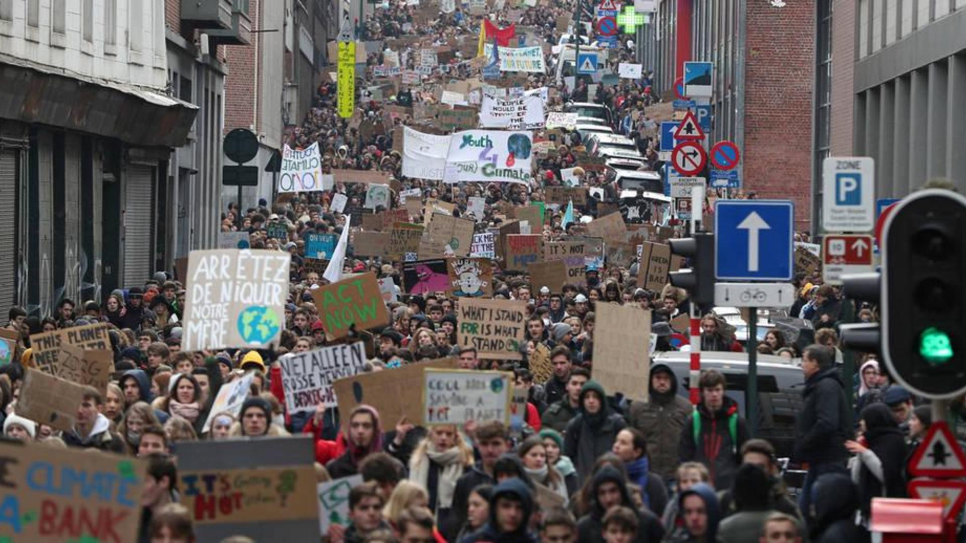 Adolescentes europeas revolucionan la lucha contra el cambio climático