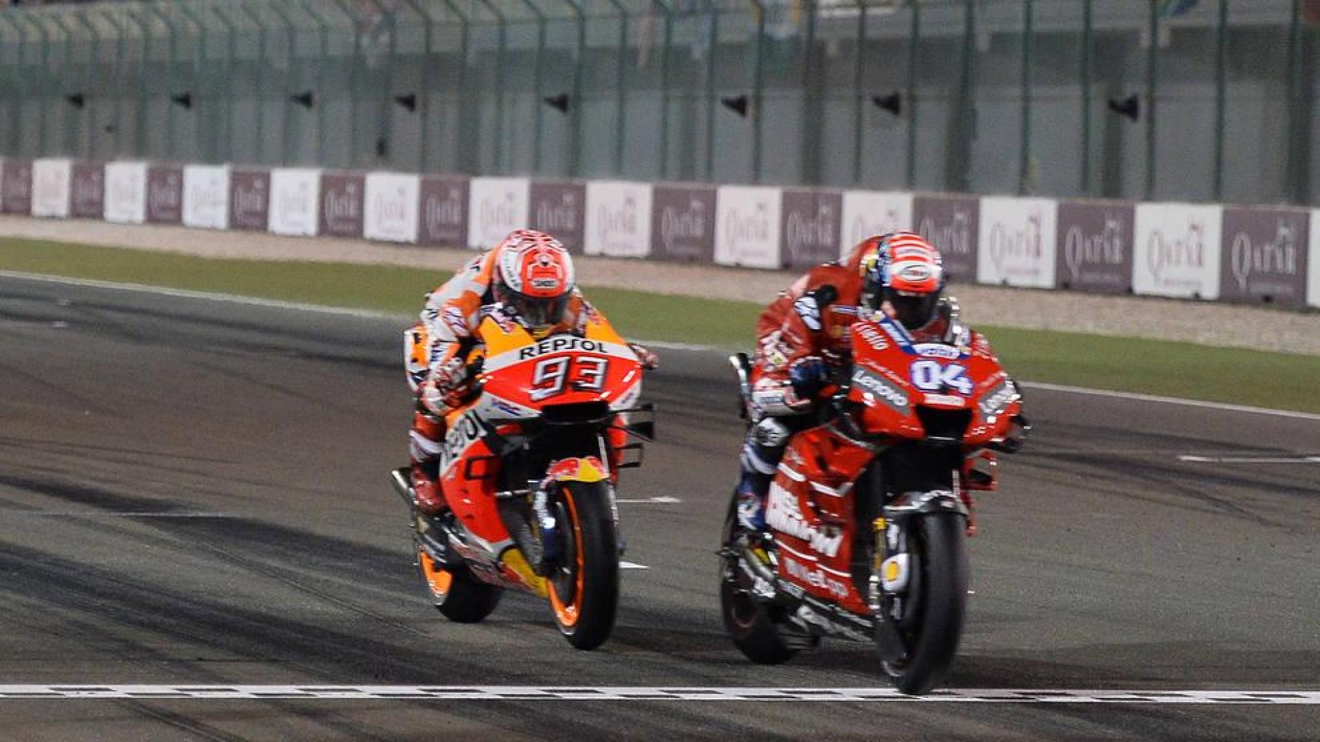 El tiempo parece no pasar para Dovizioso y Márquez