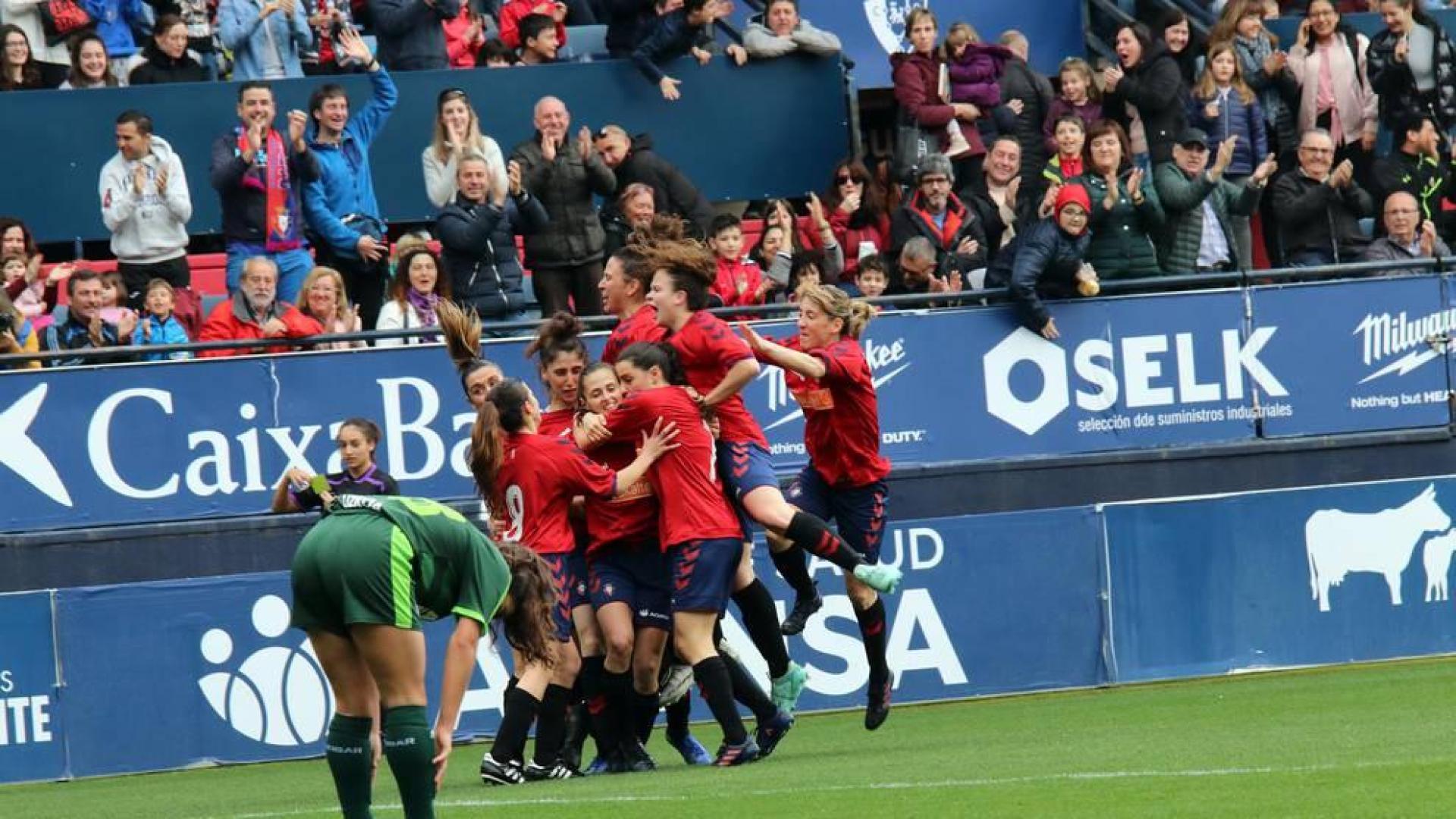 Imágenes del partido Osasuna Femenino-SD Eibar disputado en El Sadar
