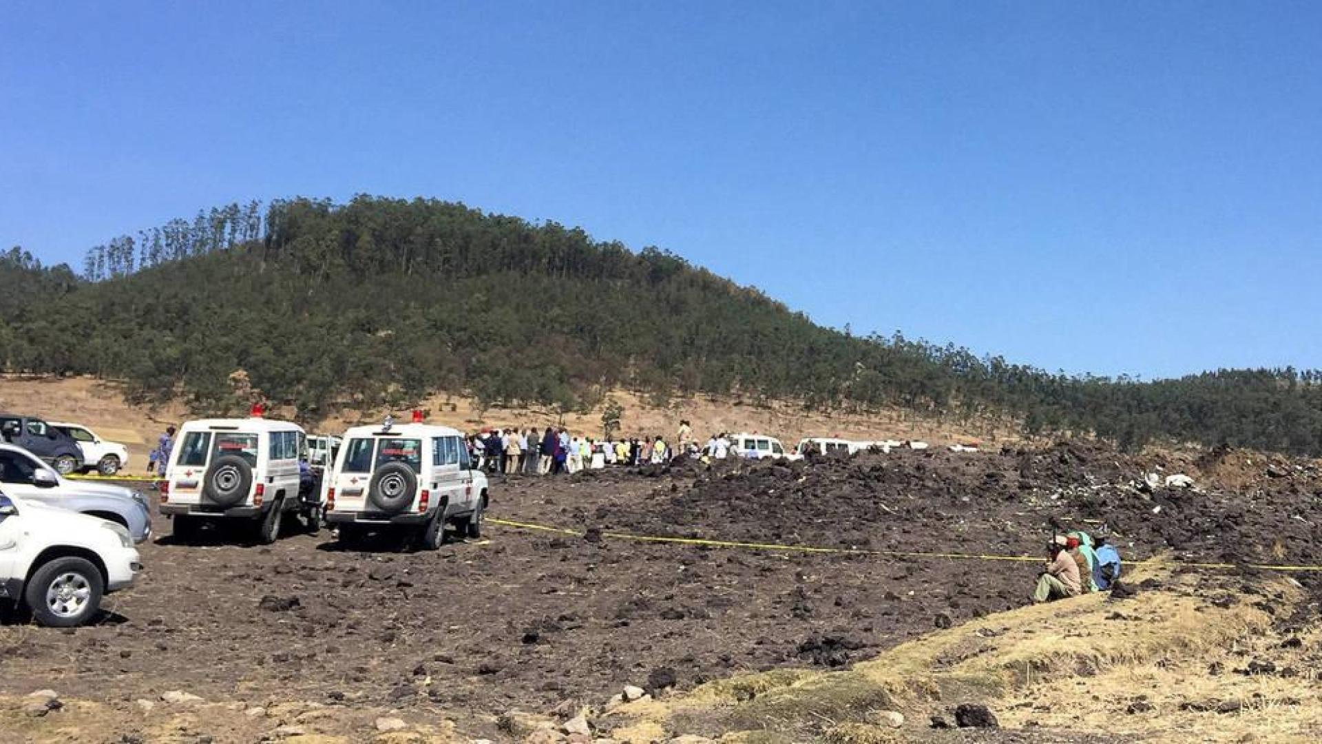 Dos españoles entre los muertos del avión que se ha estrellado en Etiopía