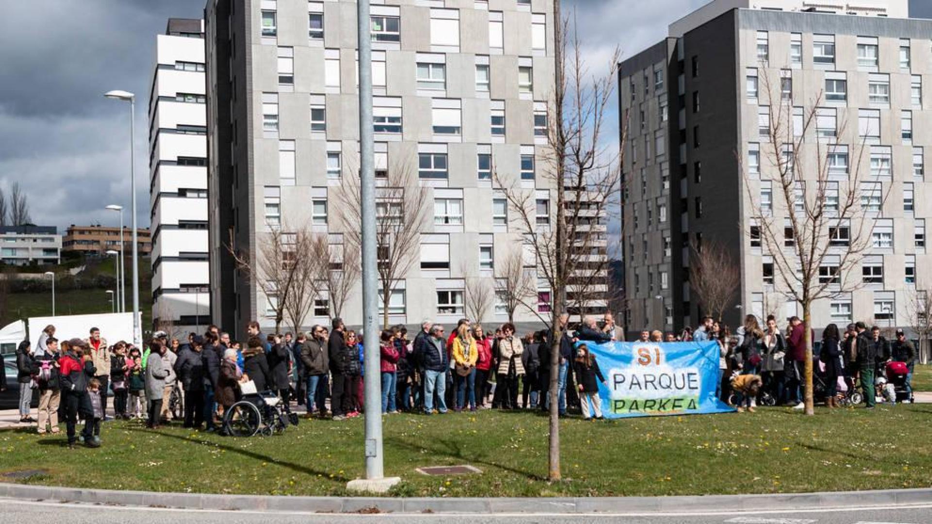 Erripagaña quiere preservar su zona verde