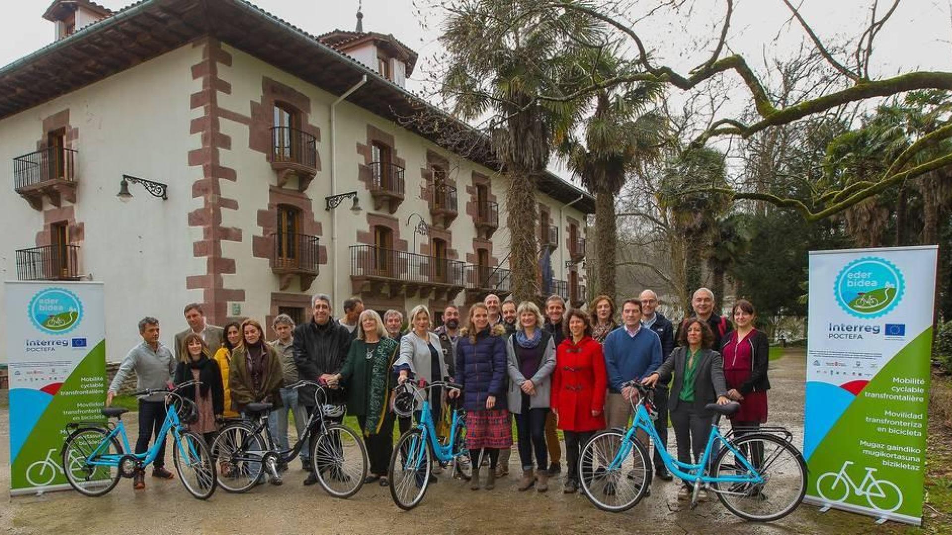 Bertiz acoge la reunión del Comité que trabaja por potenciar el uso de la bici