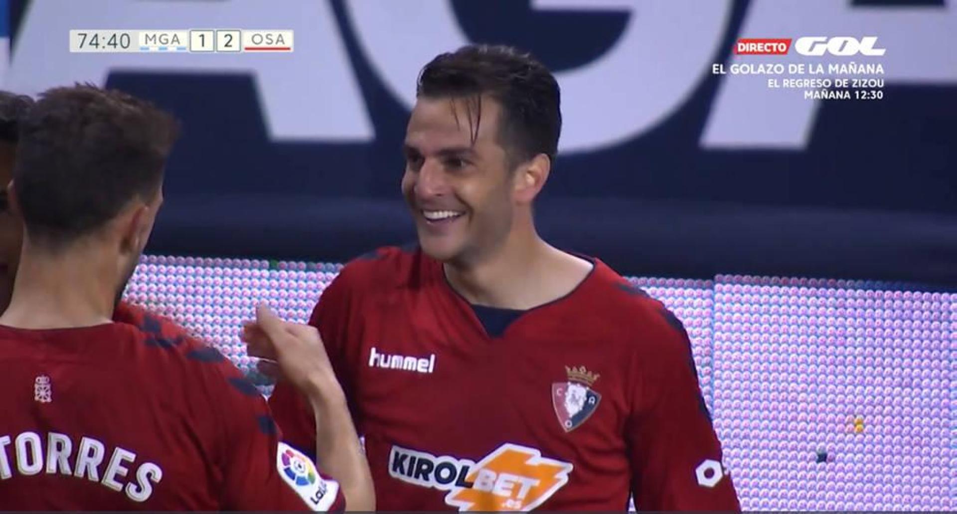 En directo: sigue la narración minuto a minuto del Málaga-Osasuna