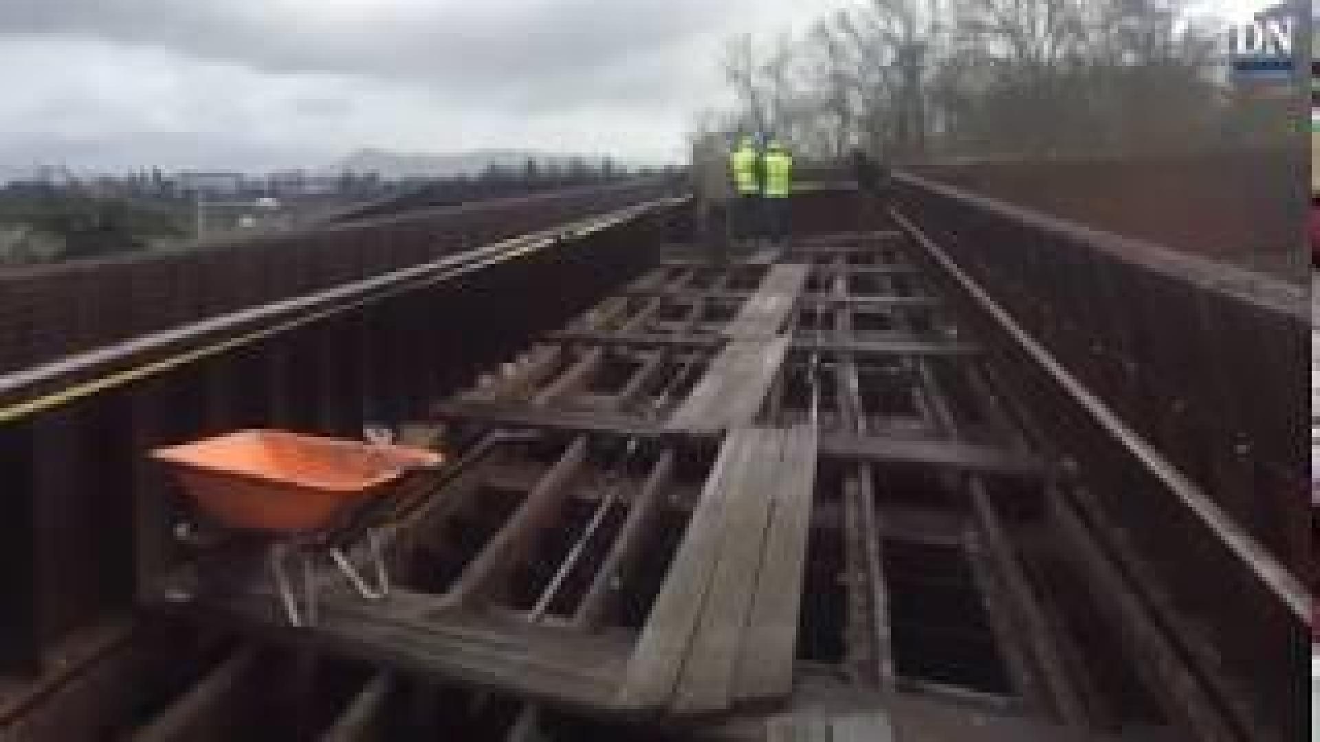 Vídeo de los trabajos en la pasarela de Labrit