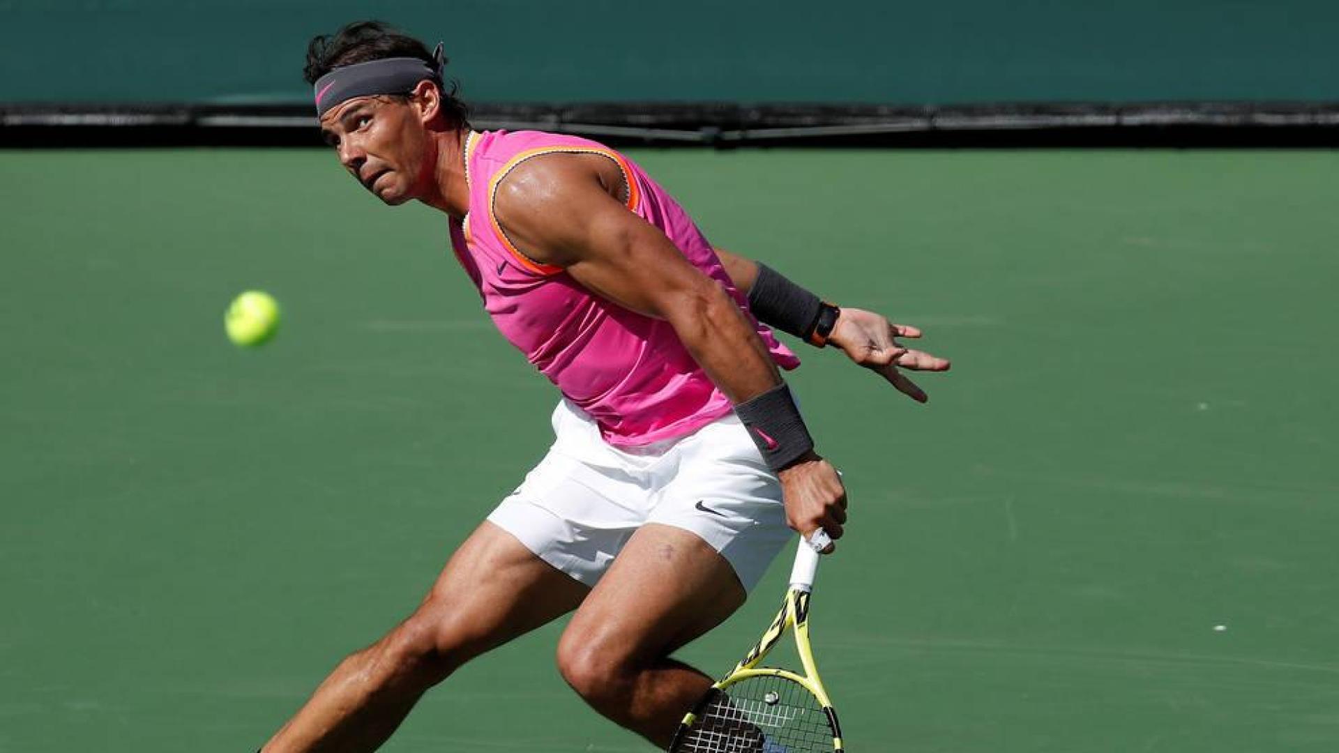 Nadal marcha imparable rumbo a octavos en Indian Wells