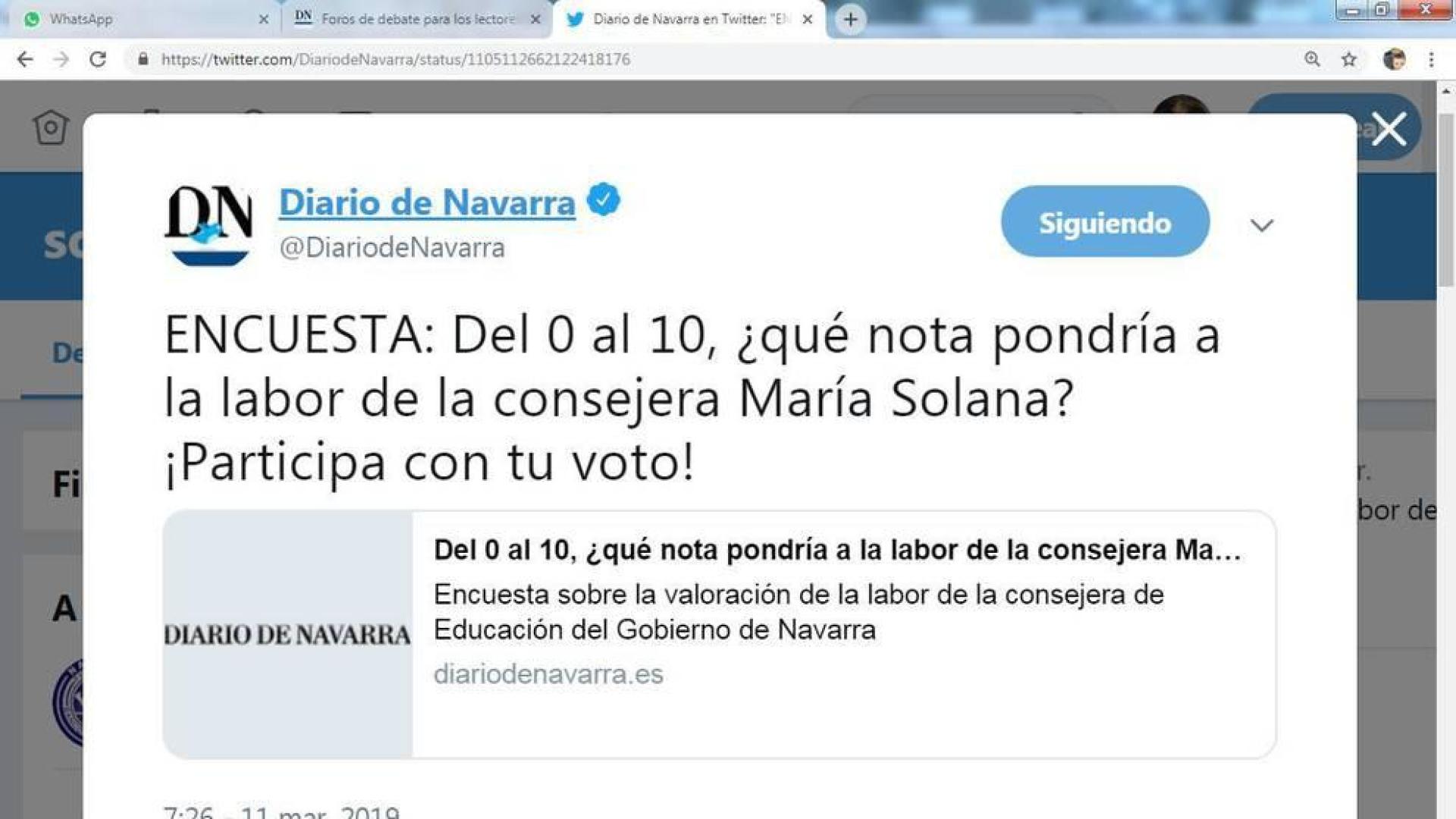 Una encuesta con ciberataque