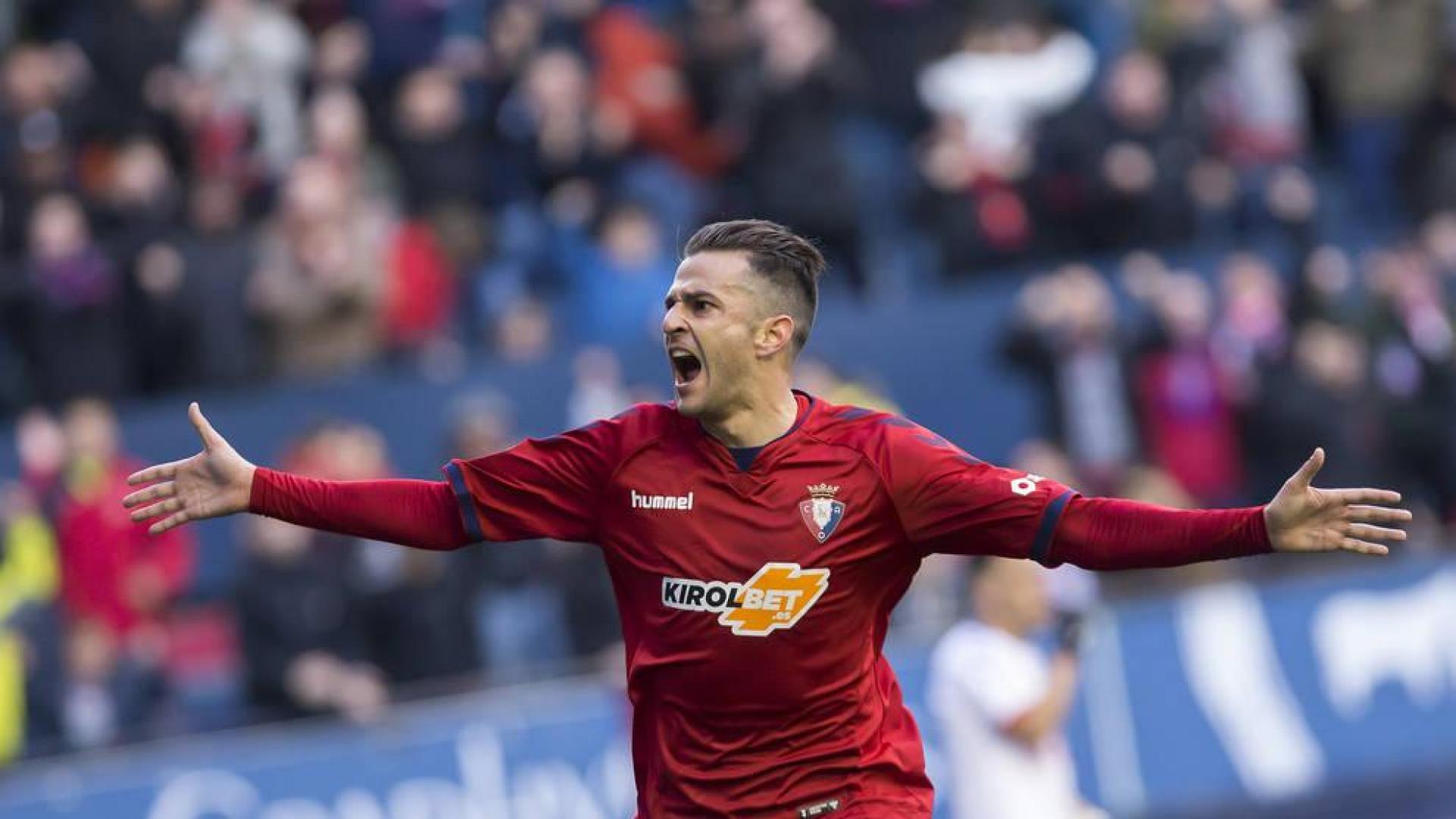 Osasuna reafirma su liderato con la undécima victoria seguida en El Sadar