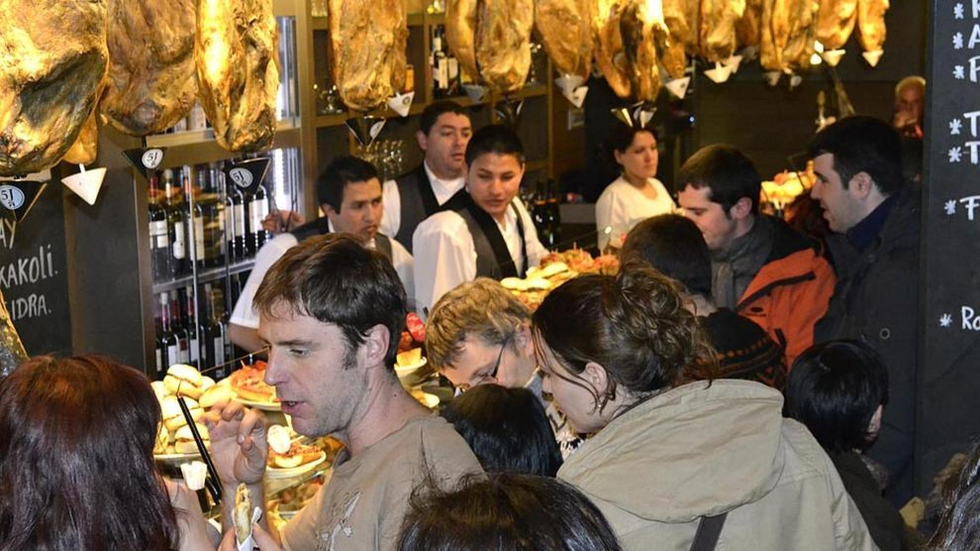 Imágenes de ambiente del Juevintxo, 2 de febrero 2012