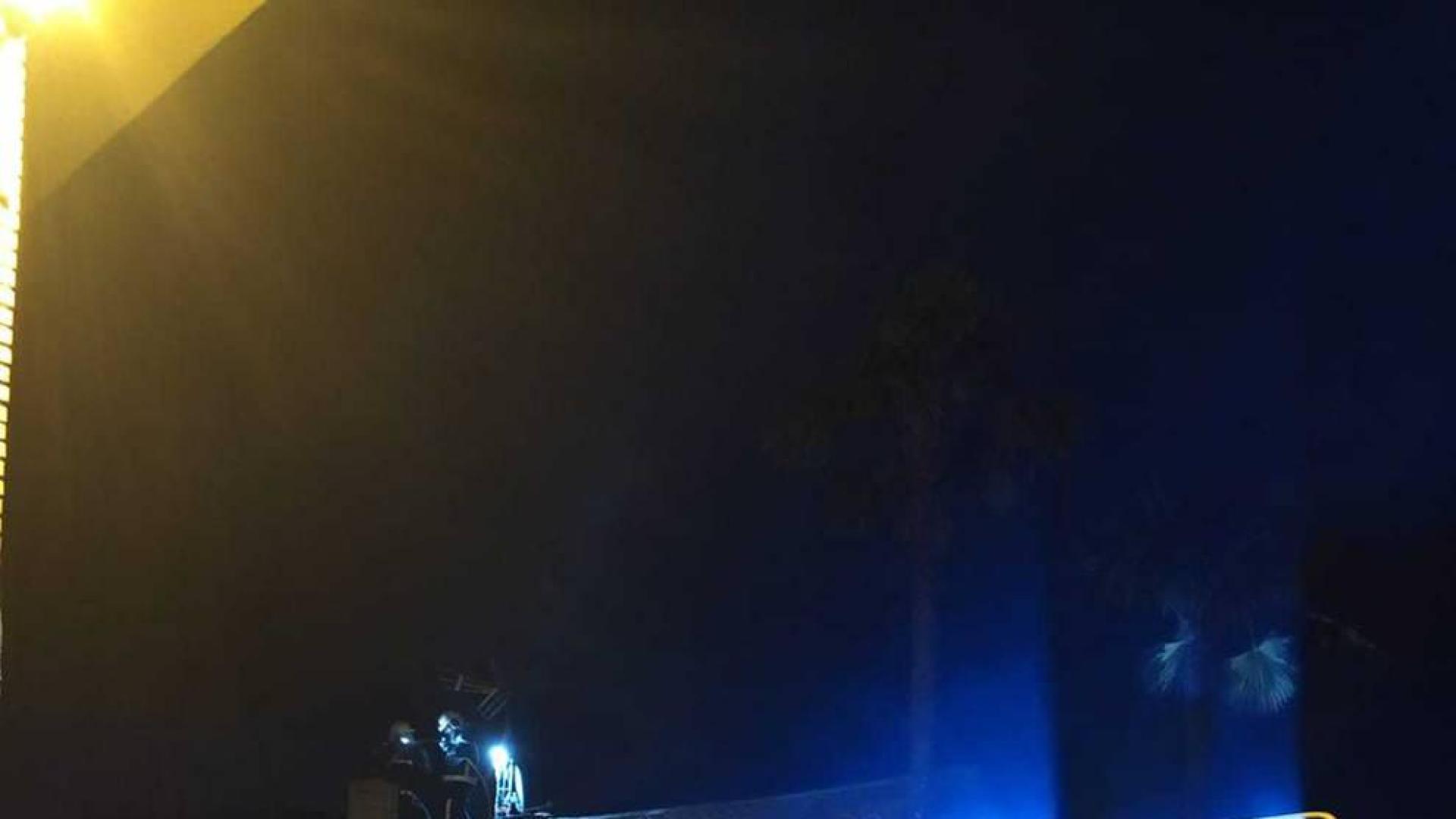 Un incendio afecta a la chimenea de una vivienda en Arbeiza