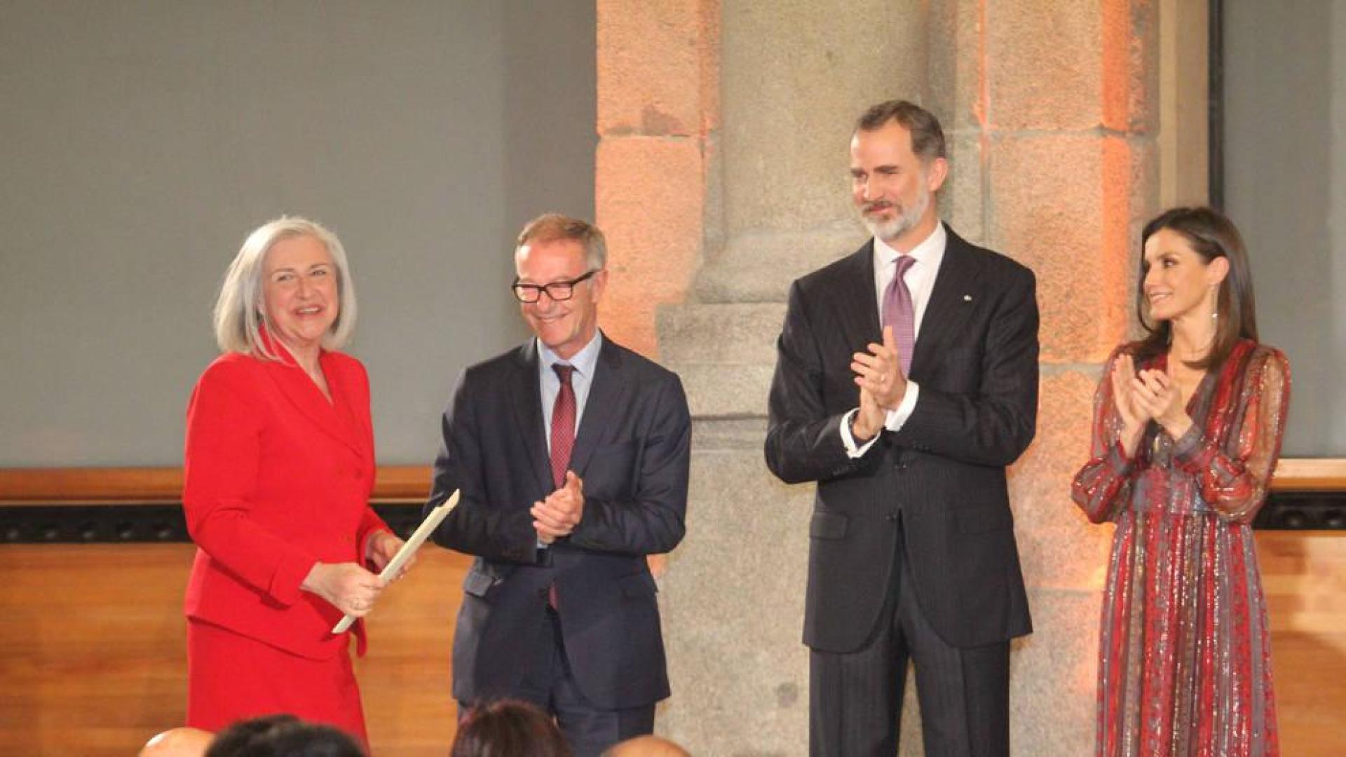 Catalán y Sanzol, con sus Premios Nacionales