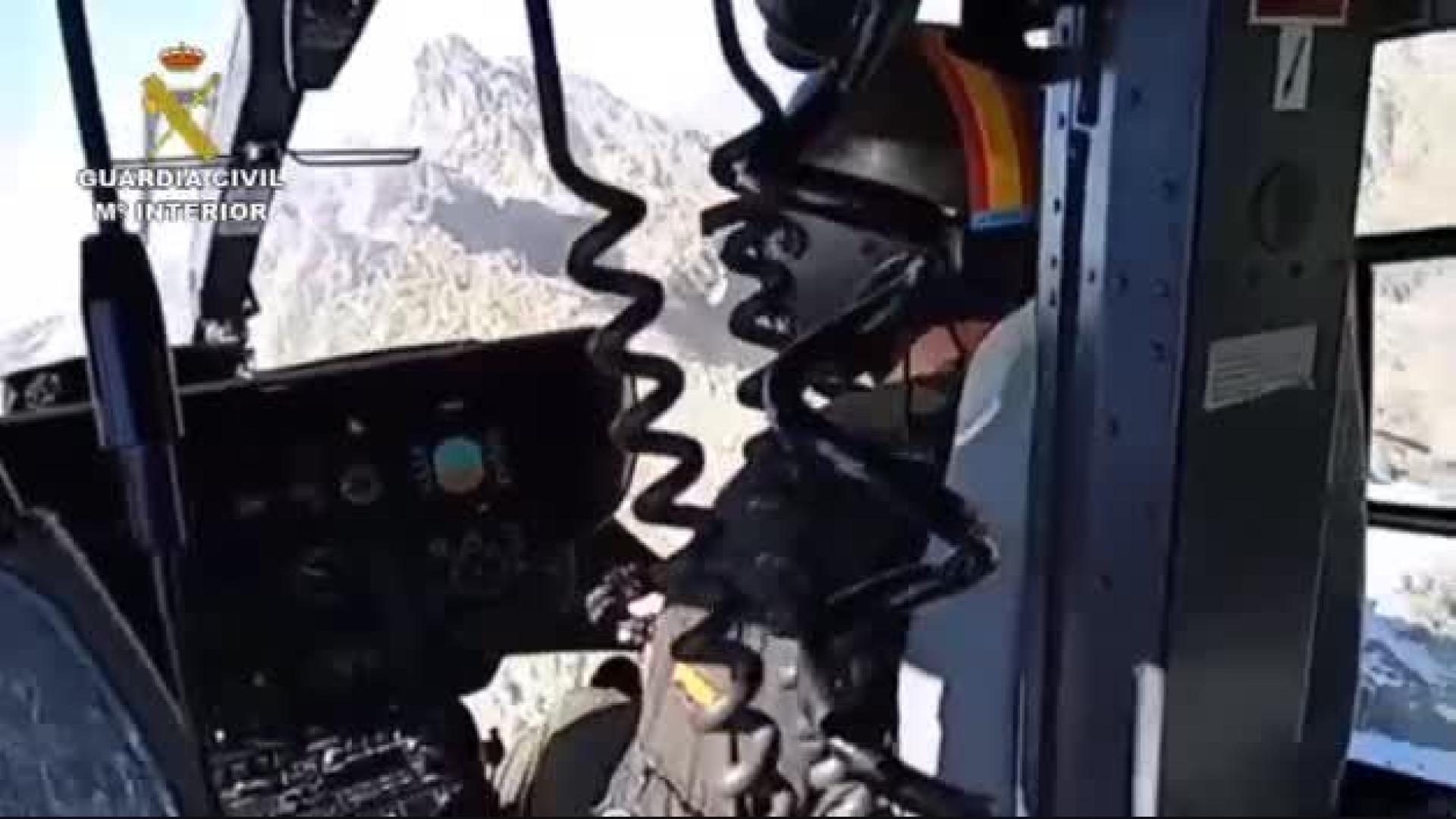 Complicado rescate de un montañero a 20 metros de la cima del pico Almanzor