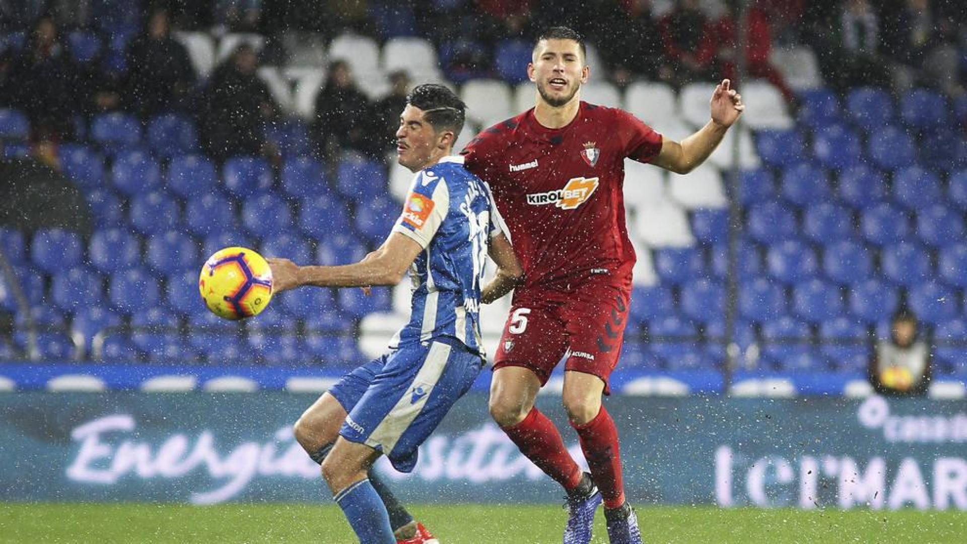 El Osasuna-Dépor, el sábado 13 de abril a las 18.00 horas