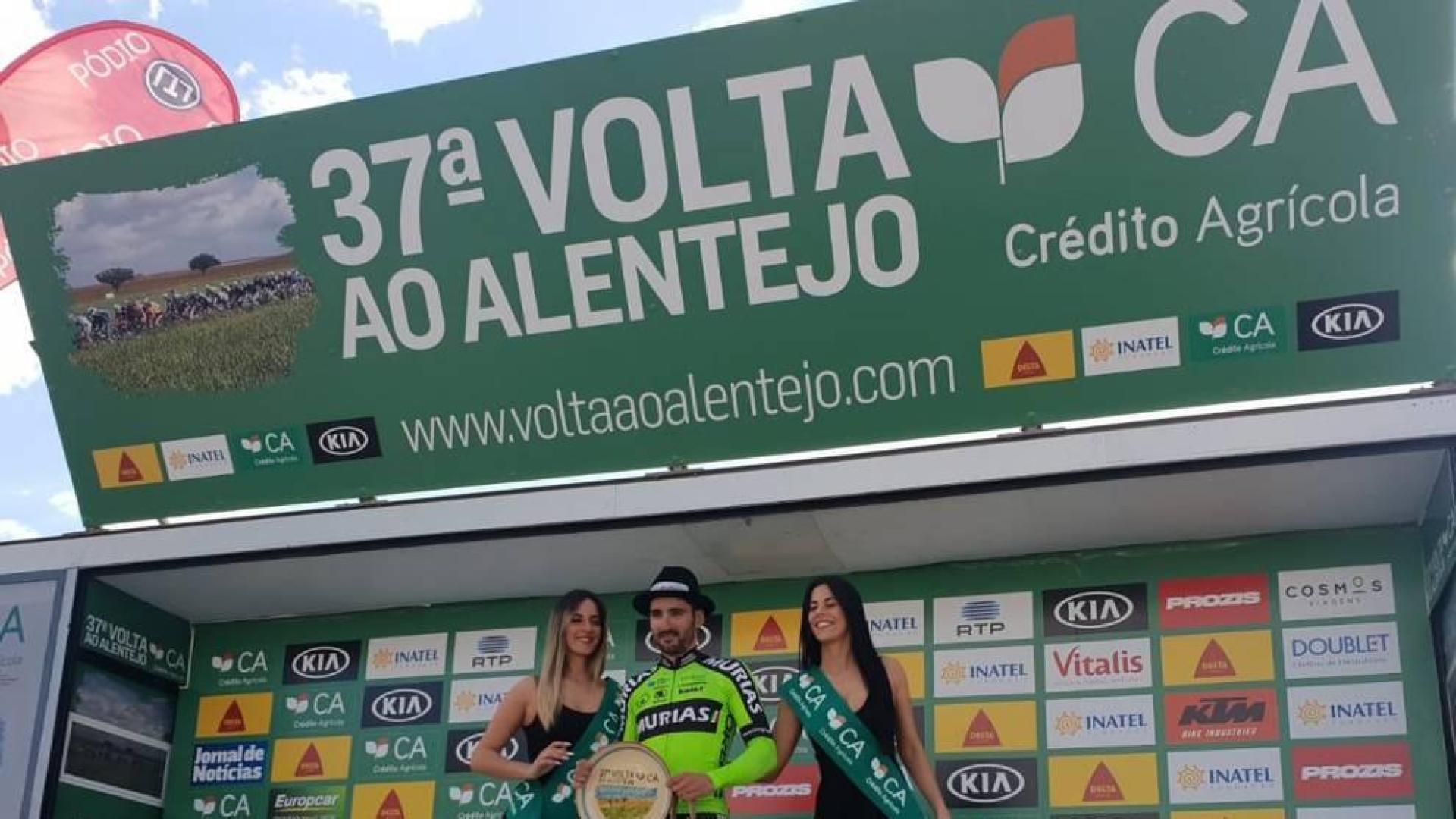 El navarro Enrique Sanz repite victoria en la segunda etapa de la Vuelta al Alentejo