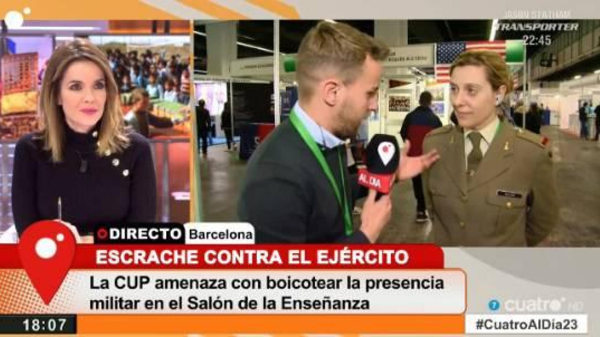 Imagen de la entrevista de Cuatro a Julia Mejide.