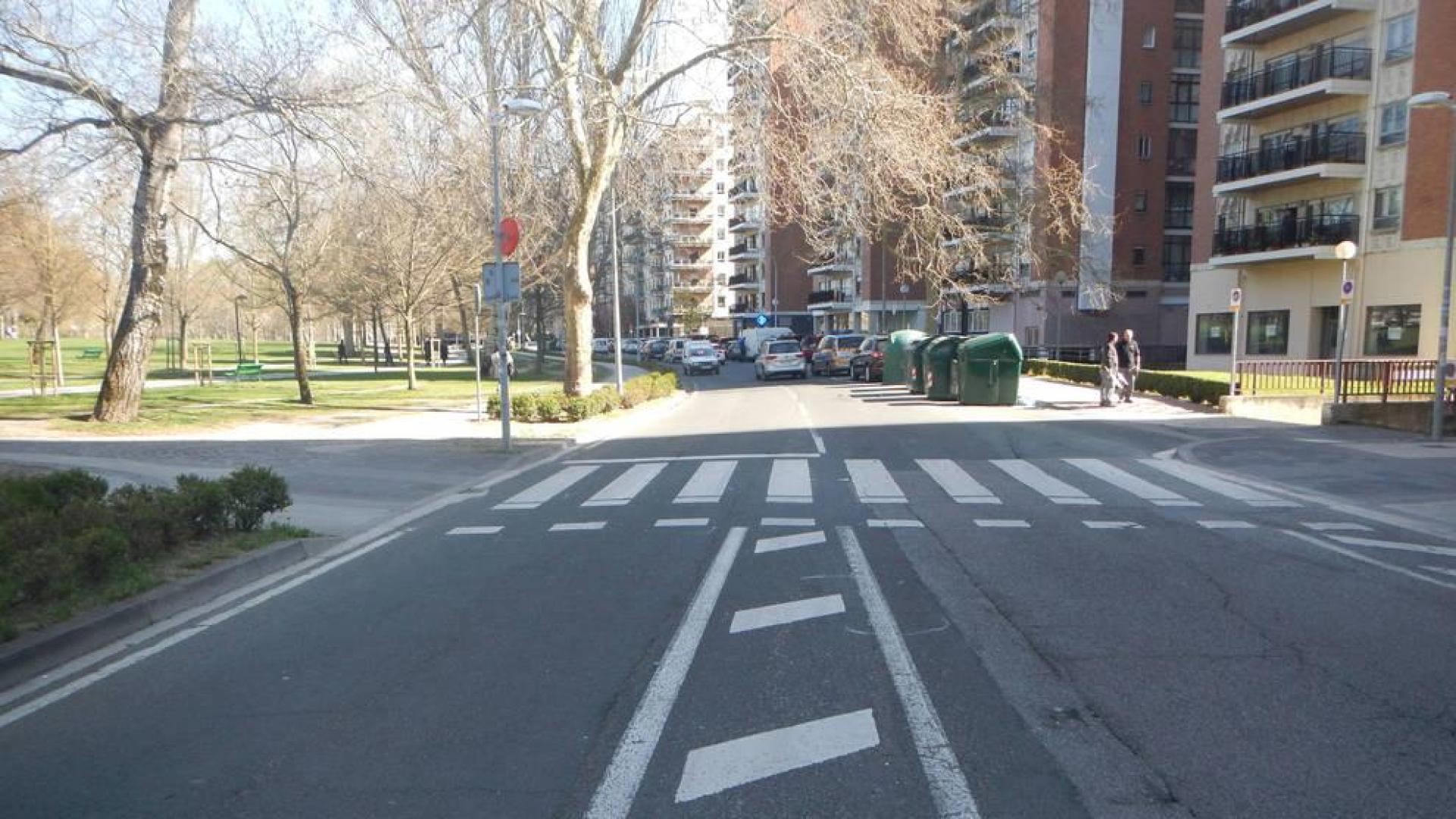 Grave una mujer de 73 años atropellada en Pamplona