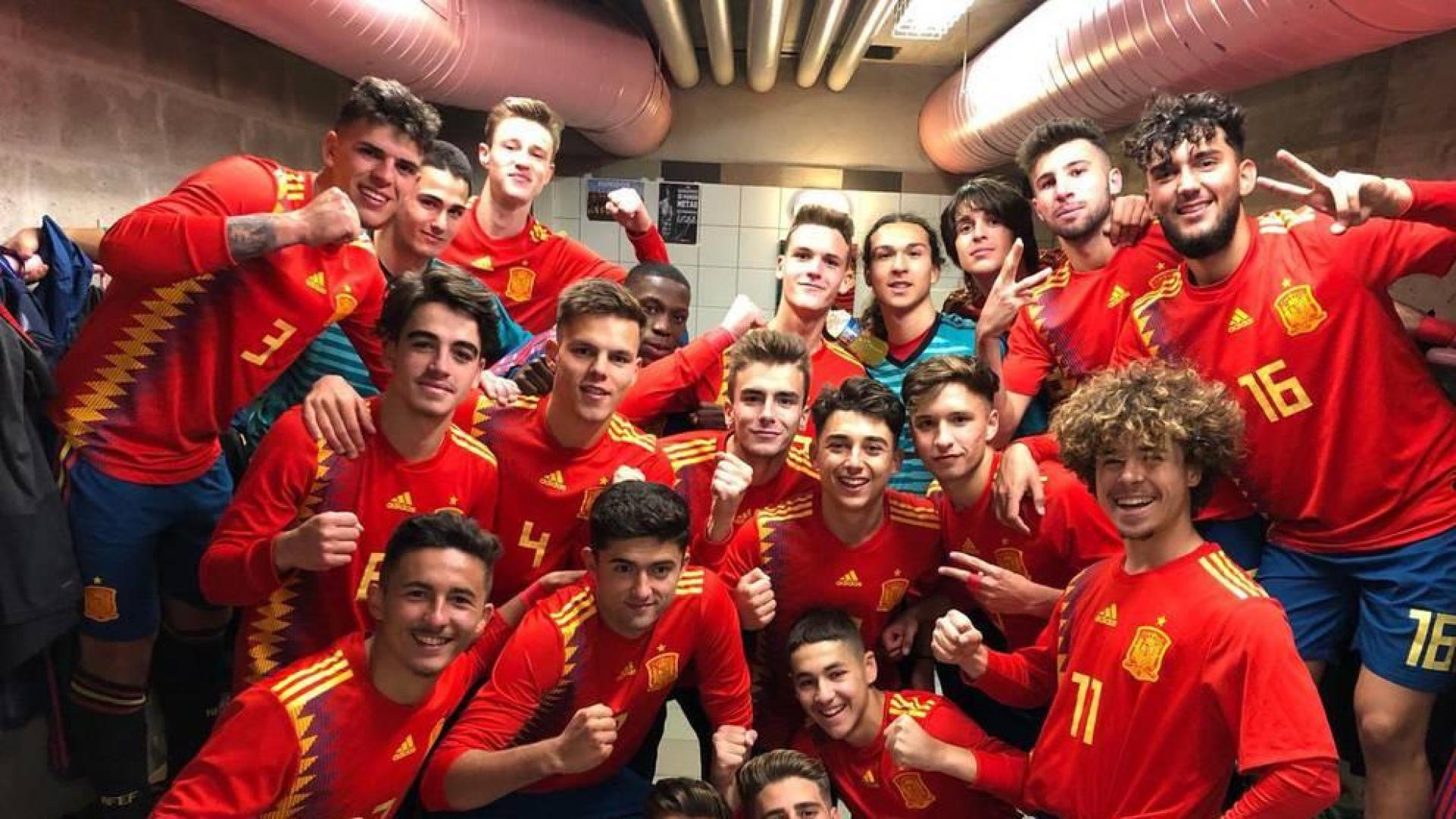 Iván Martínez (Osasuna), titular en el debut de España sub-17 en el Preeuropeo