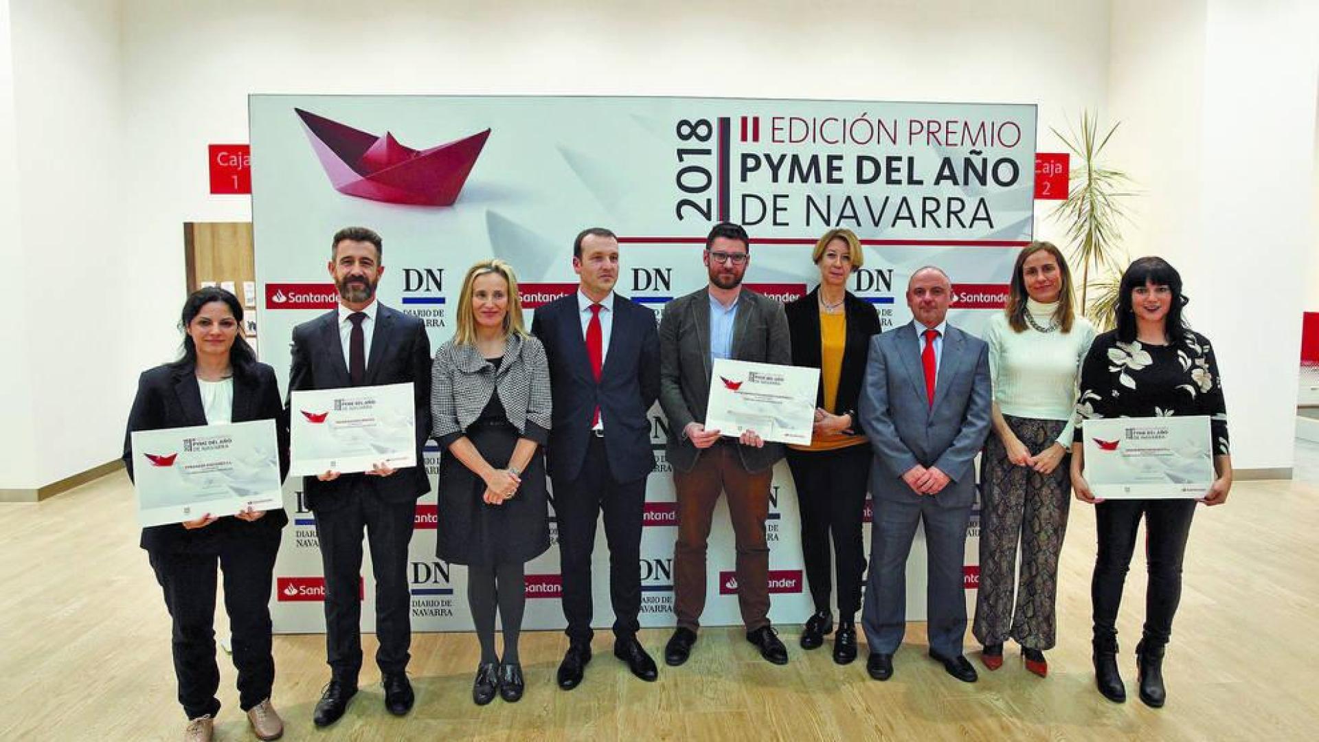 La consultora e ingeniería Tetrace, elegida Premio Pyme Navarra 2018