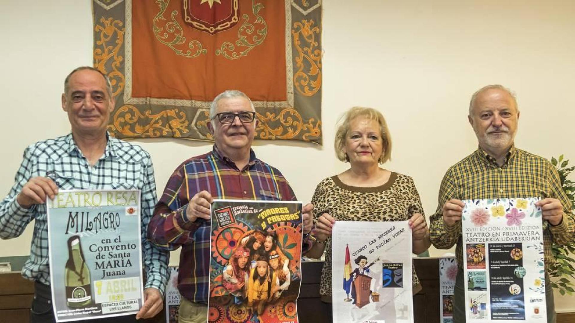 El ciclo de teatro de primavera se hace en Estella mayor de edad