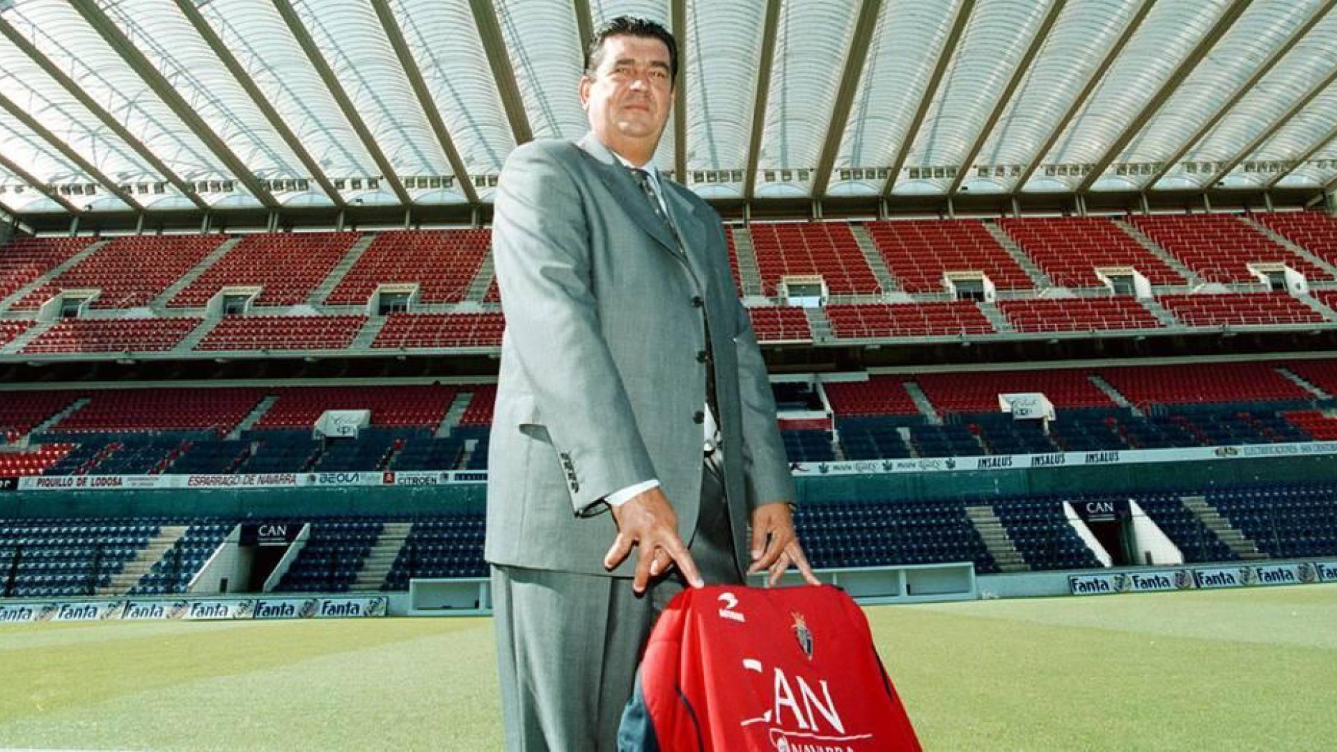 Fotos de la trayectoria de Javier Miranda en Osasuna