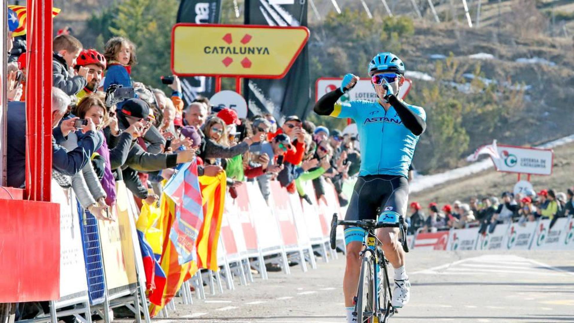 Miguel Ángel López vence en La Molina y es el nuevo líder de la Volta