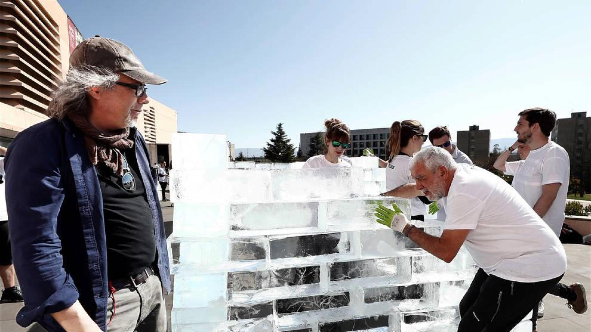 El arte efímero, de visita en el campus de la UN