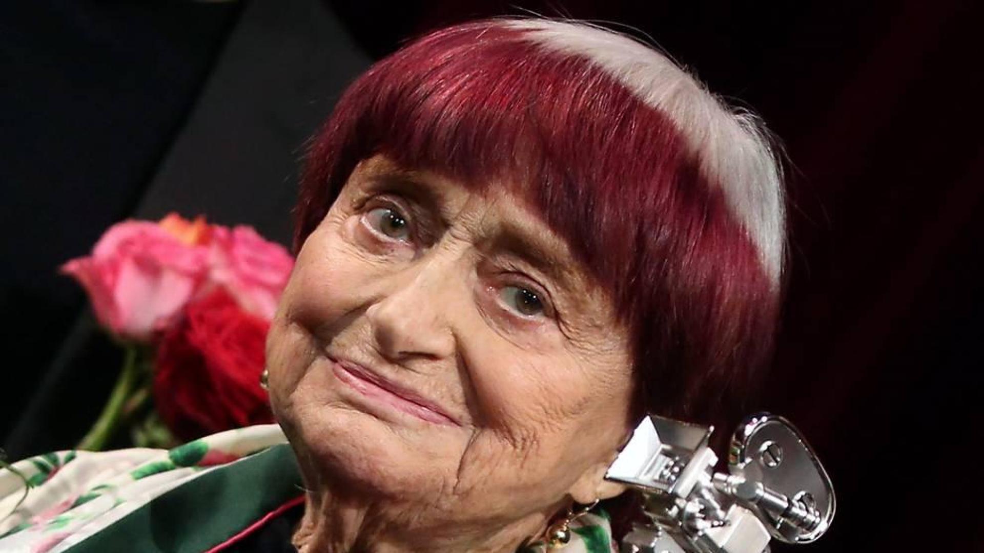 La directora de cine francesa Agnés Varda.