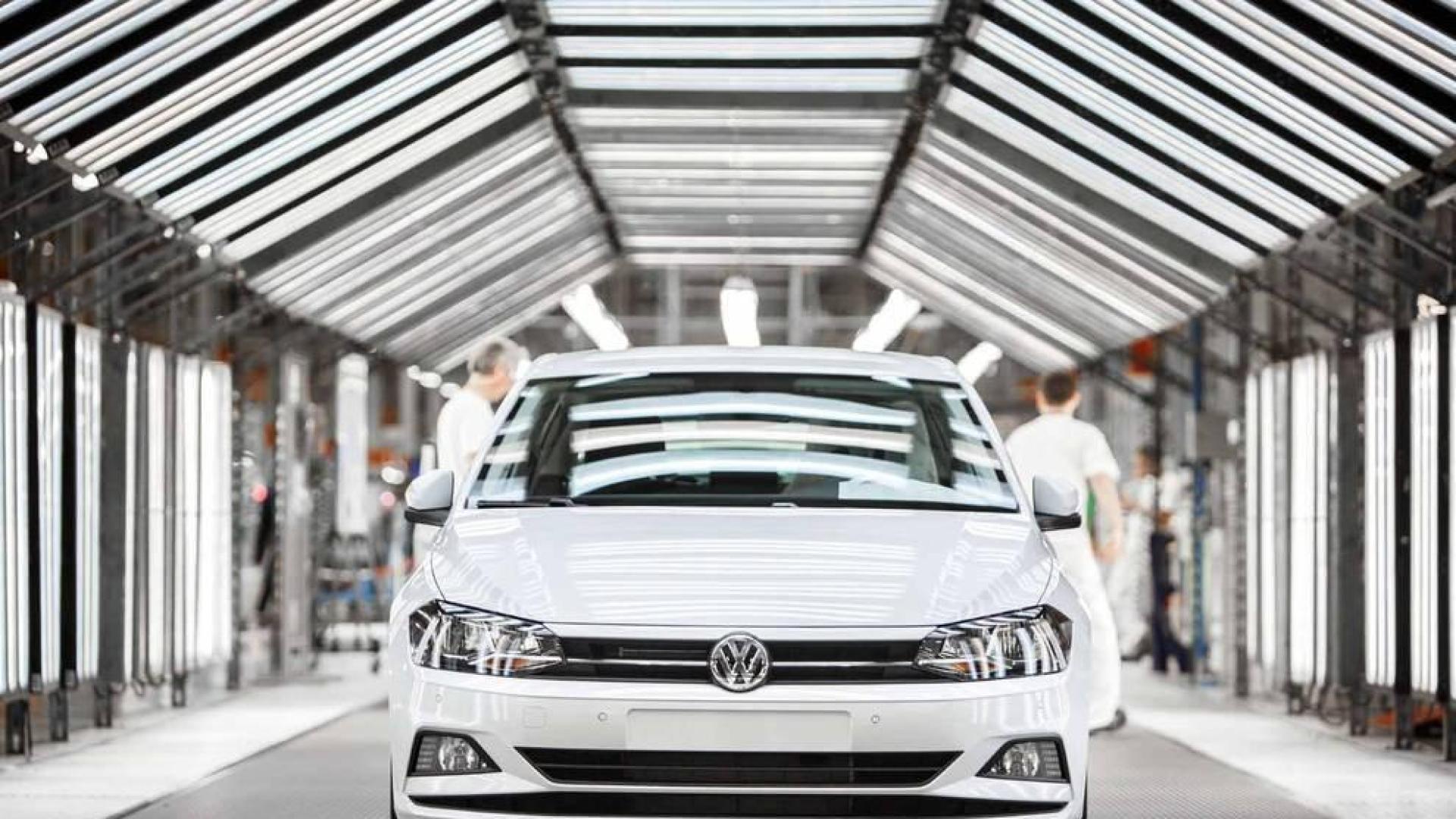 Presentación del nuevo Volkswagen Polo, fabricado en Navarra.