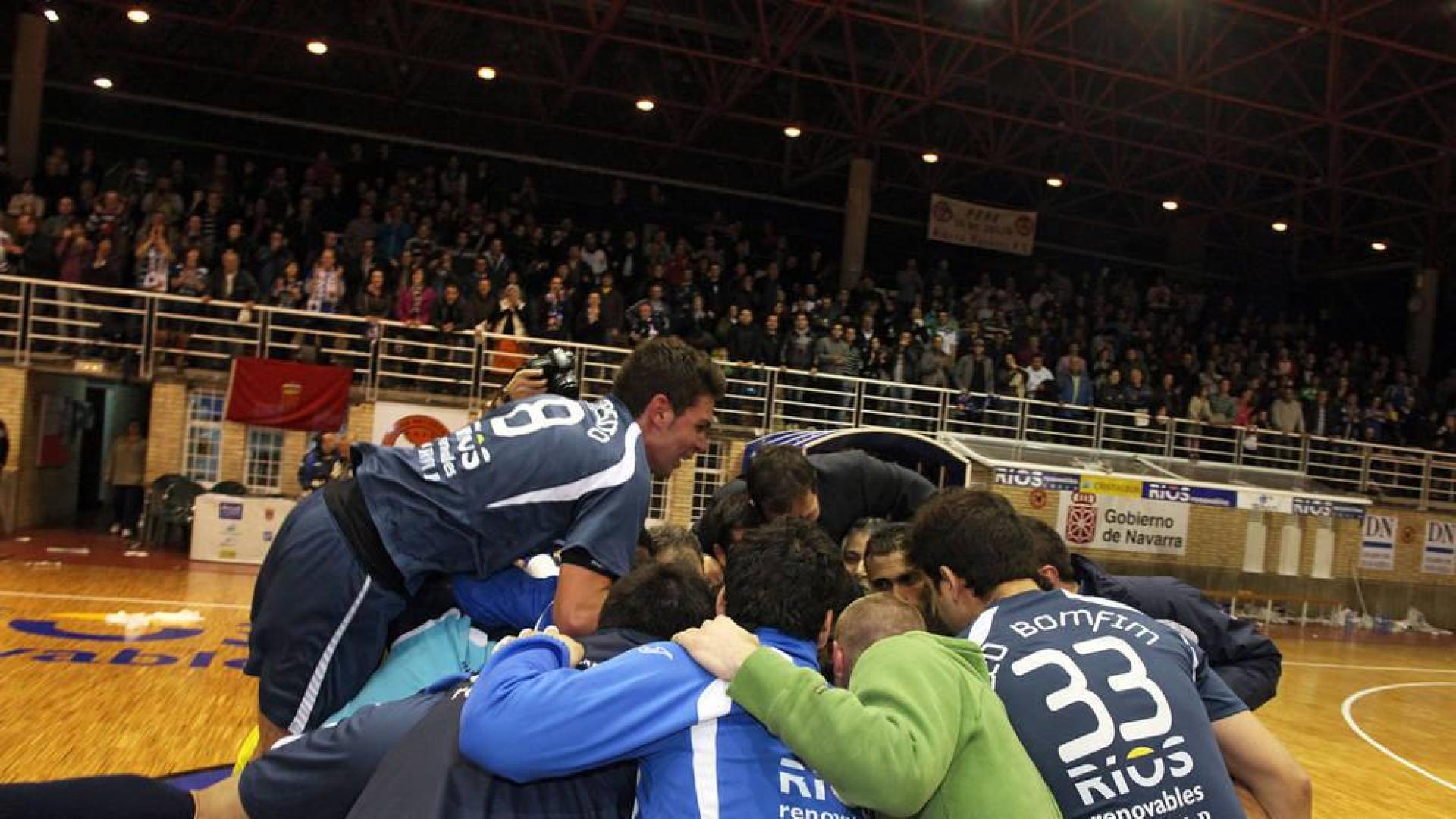 Aquellos primeros derbis navarros de fútbol sala