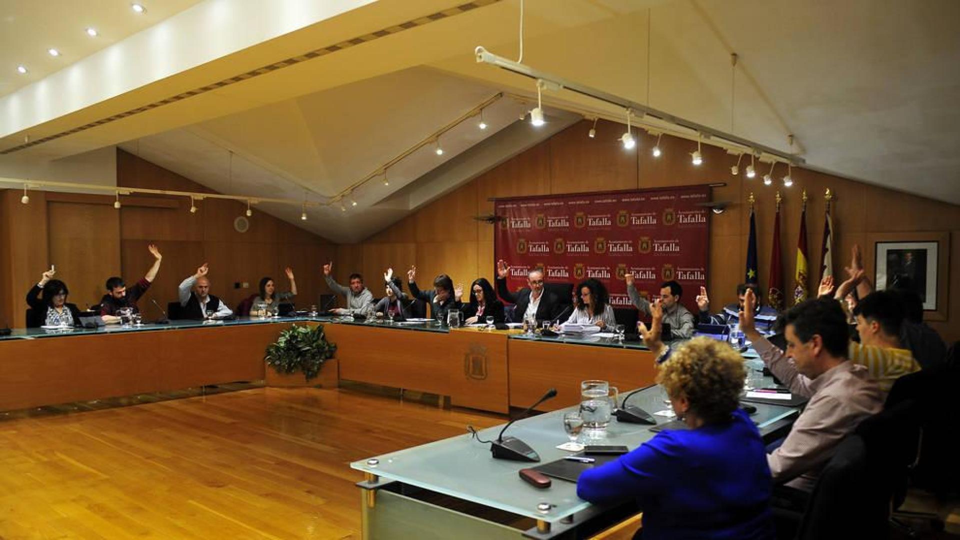 UPN recurre la consulta del TAV que aprobó el consistorio tafallés
