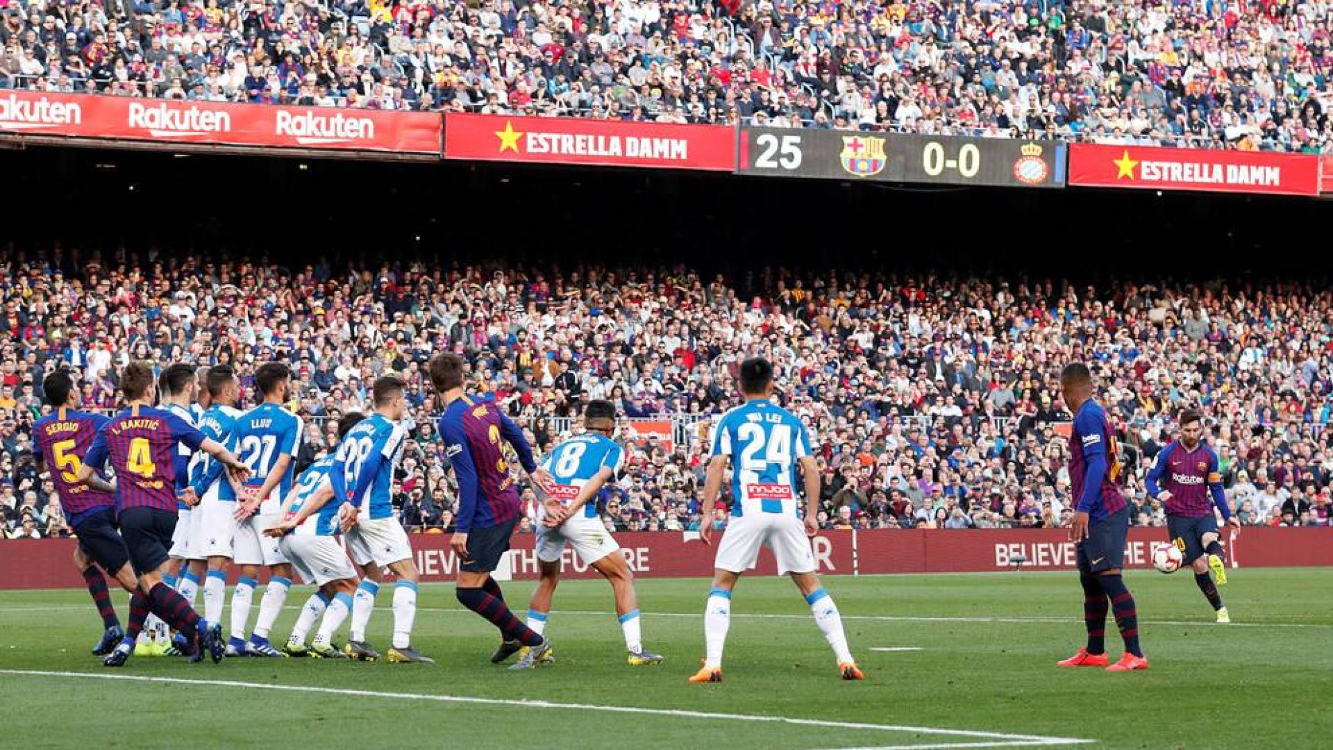 Messi finiquita el clásico catalán en 20 minutos