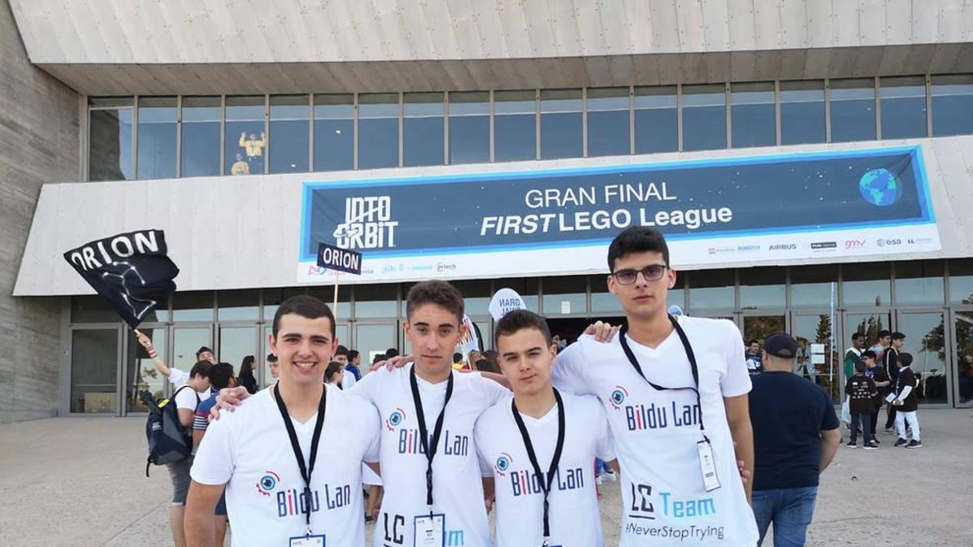 LC Team completa el podio navarro de la First Lego League