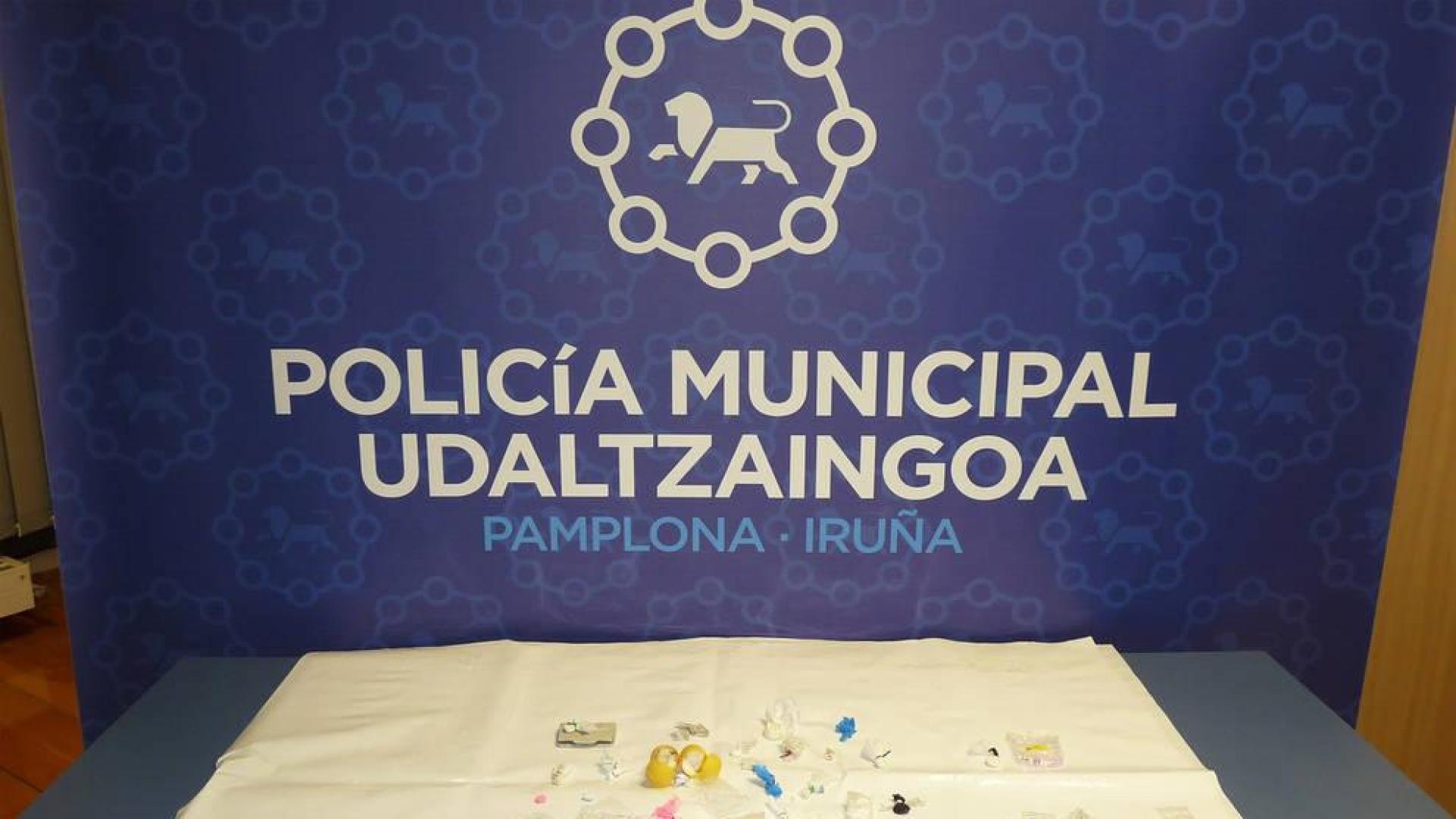 Redada de la Policía Municipal en un local del Casco Antiguo de Pamplona