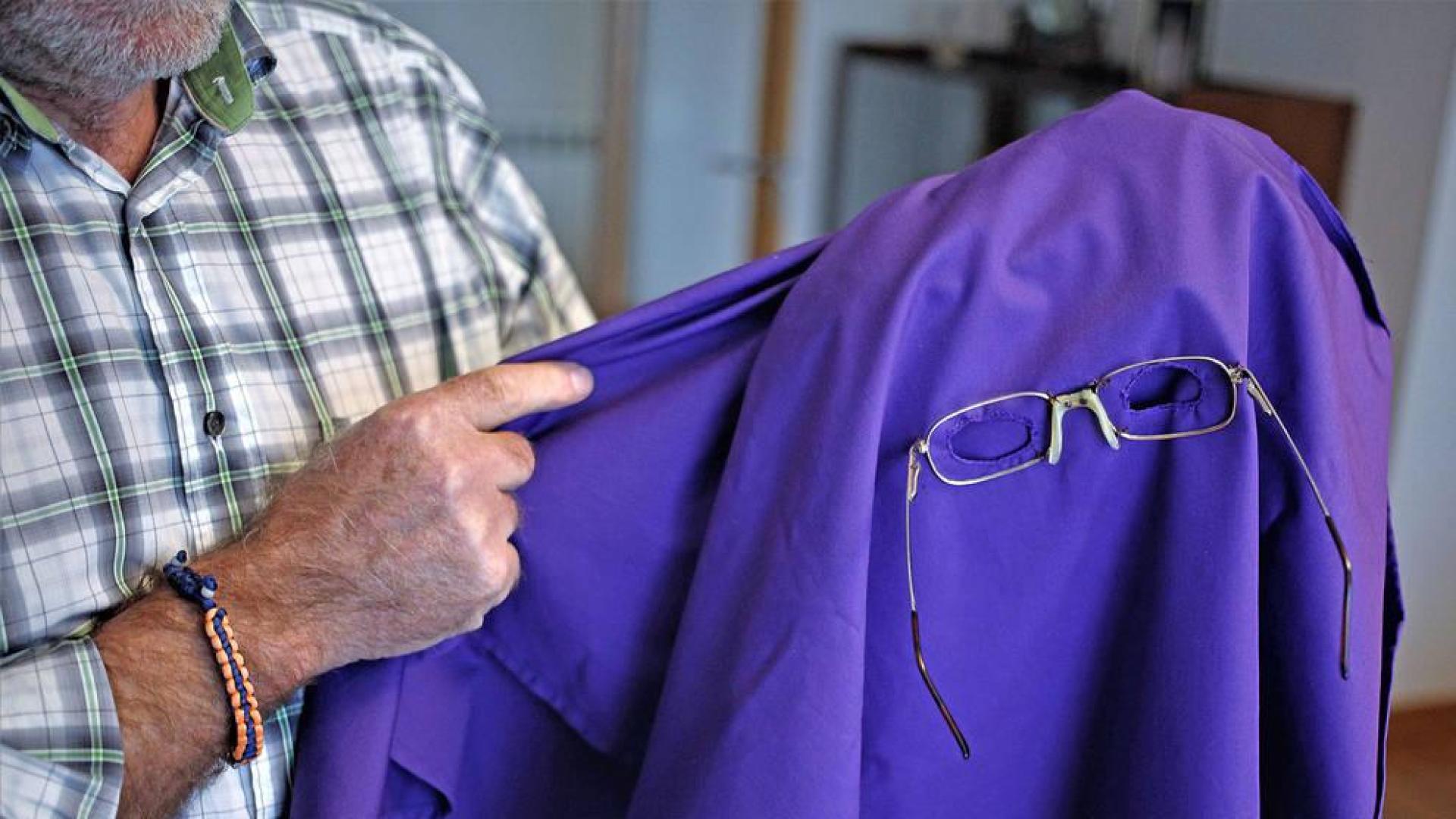 Unas gafas para la capucha de mozorro