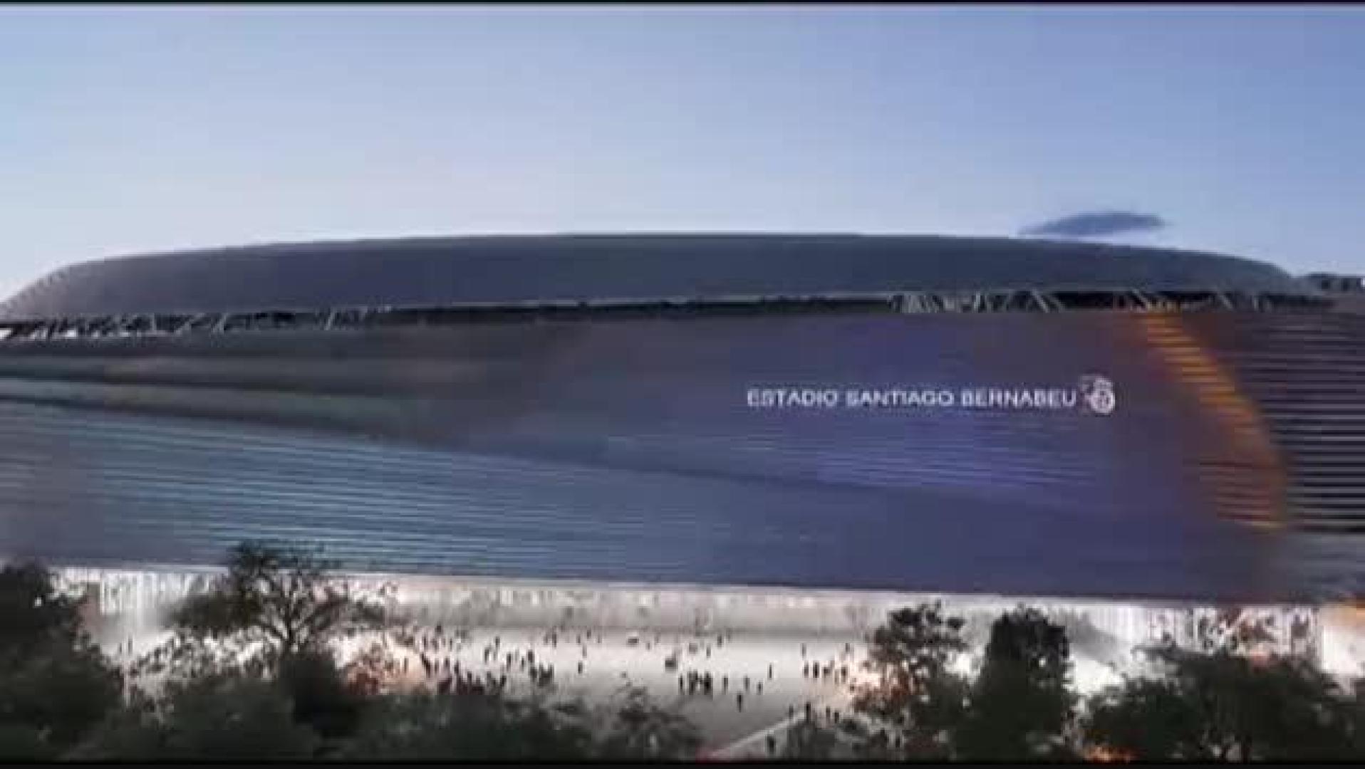 Florentino Pérez presenta el nuevo Santiago Bernabéu
