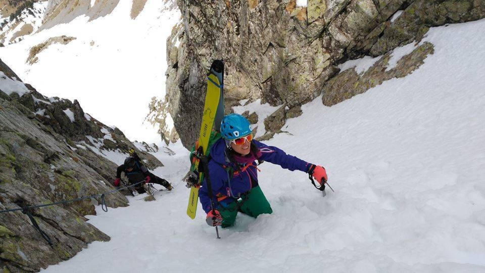Esquí de montaña en femenino