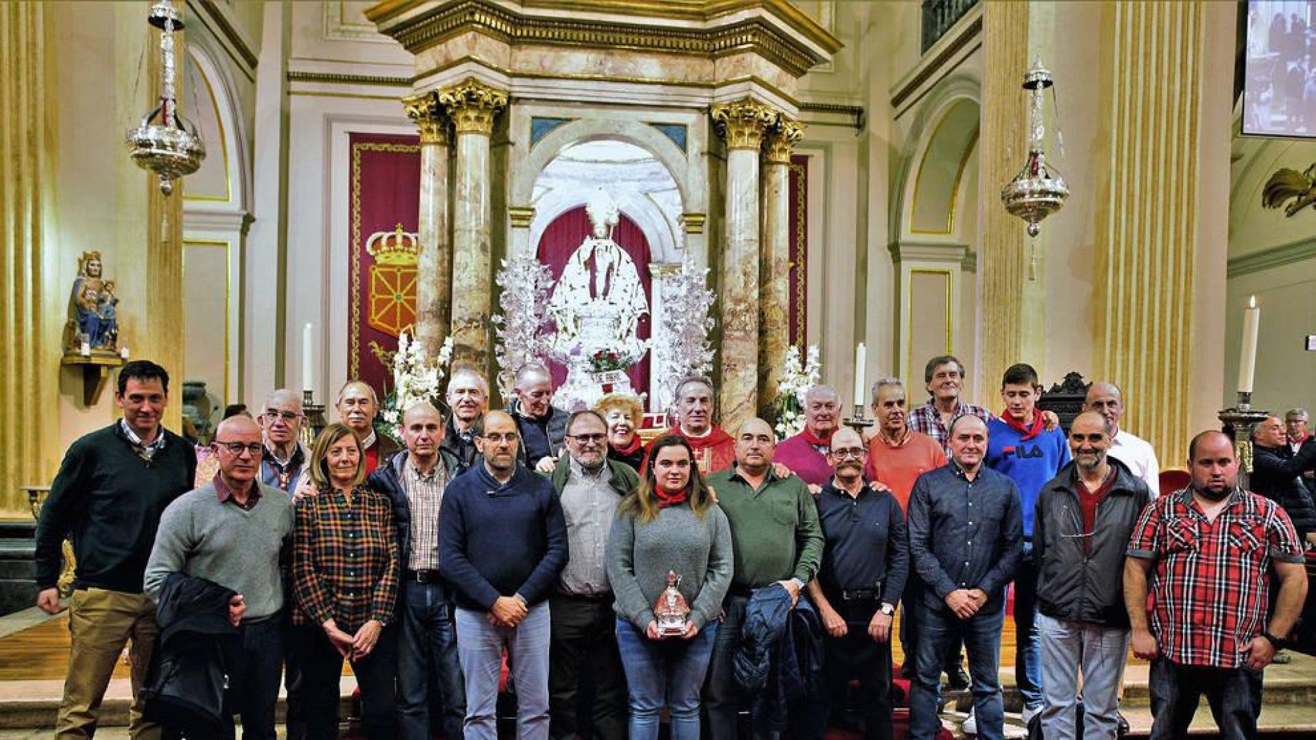 Escalera de campaneros a San Fermín