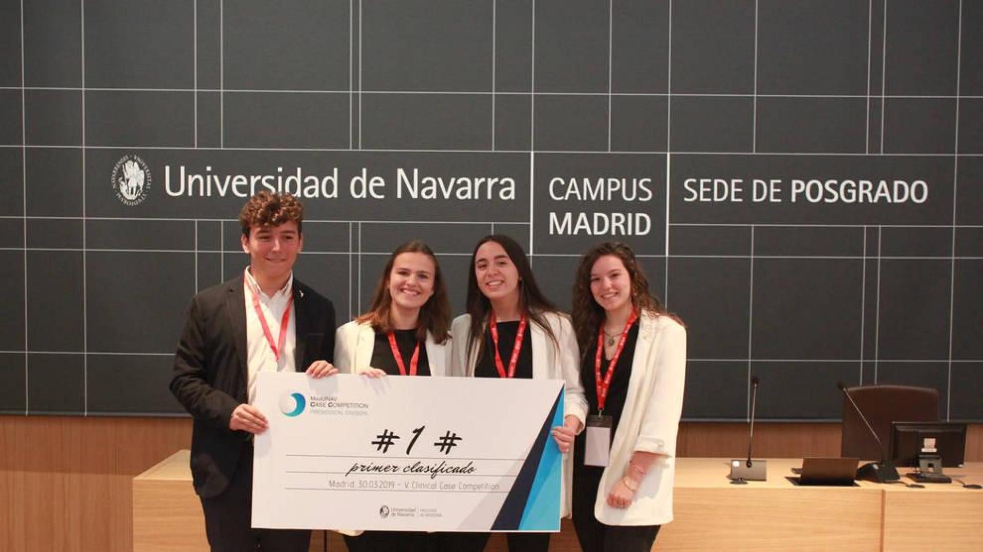 El Colegio San Cernin, ganador del Clinical Case Competition de la UN