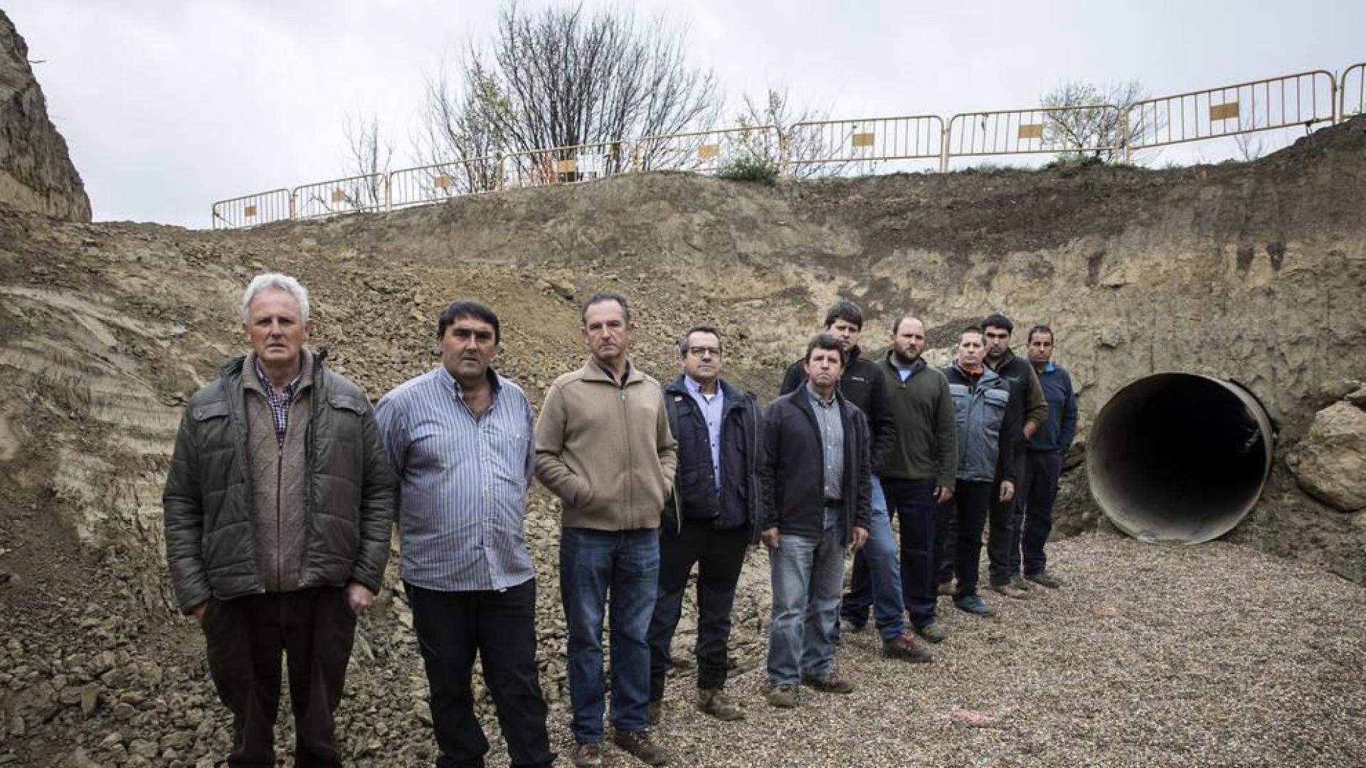 Los regantes de Funes pagarán los 150 m de Canal que faltan hasta sus cultivos
