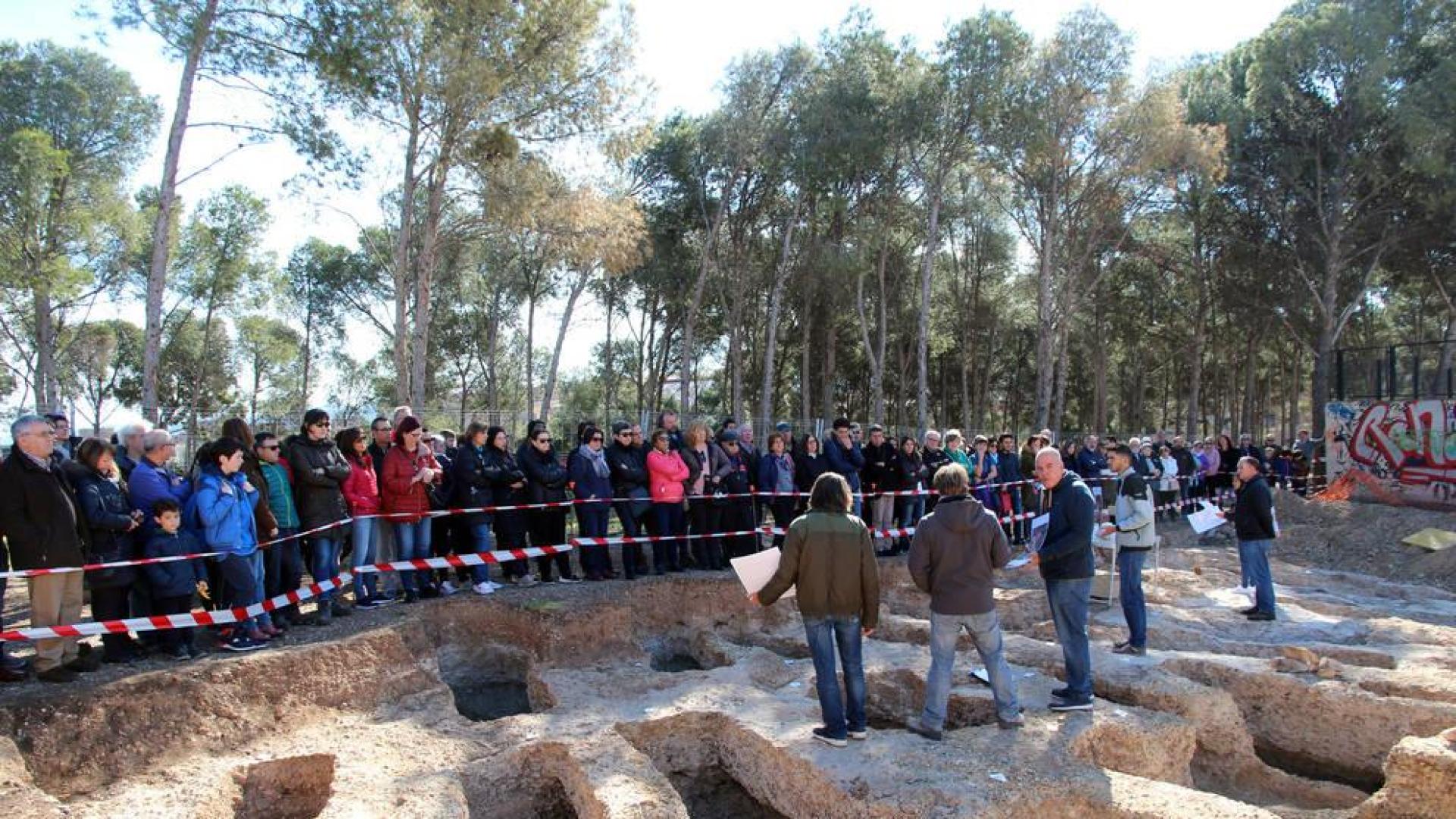 Tudela conoce su necrópolis islámica