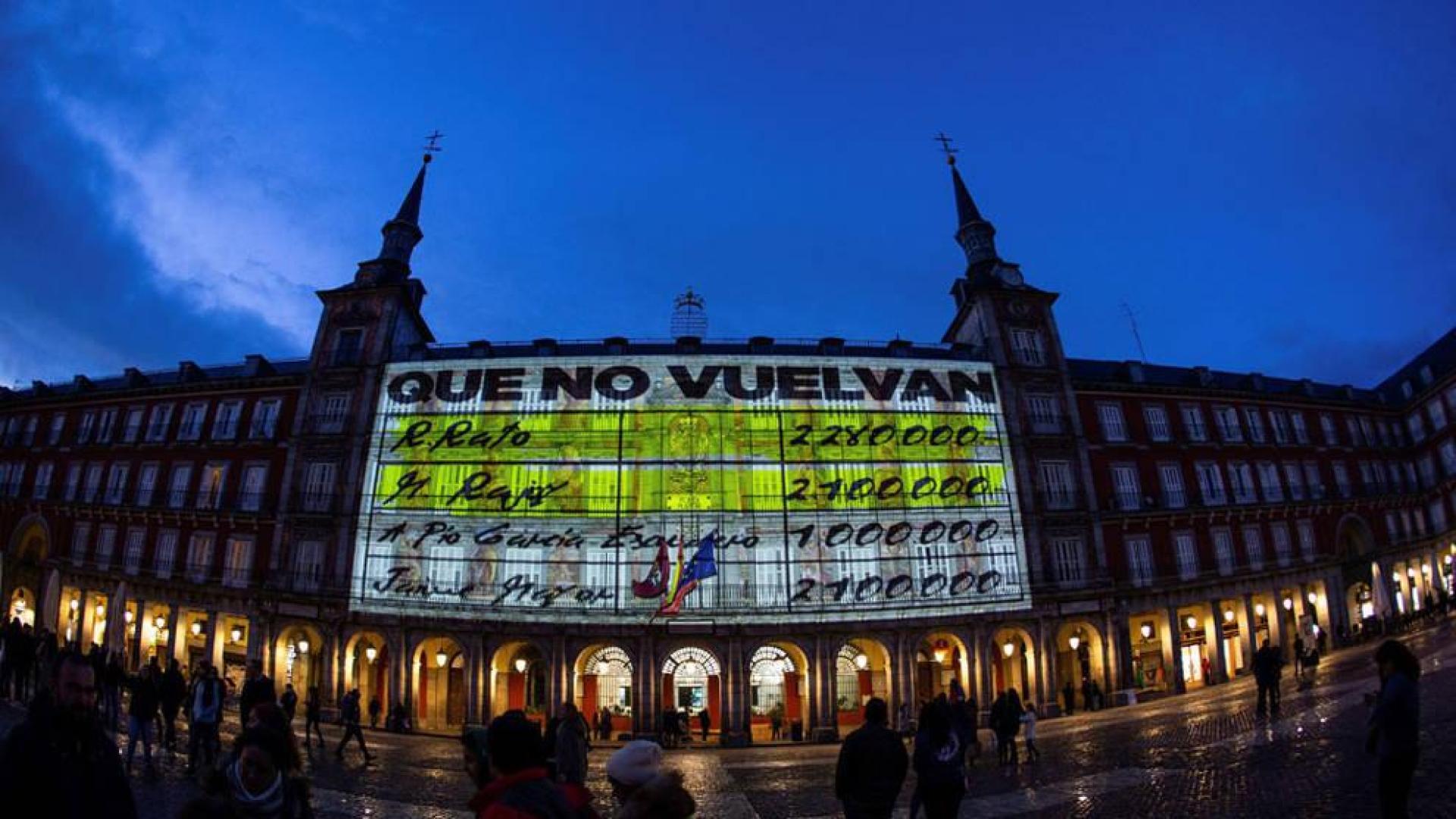 La proyección de los 'papeles de Bárcenas' no contaba con una autorización expresa