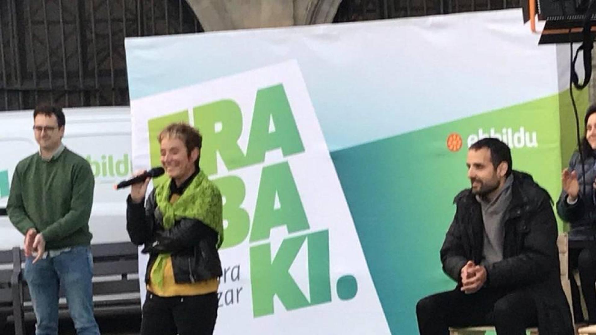 Bel Pozueta (EH Bildu) afirma que quiere defender en el Congreso "la soberanía de Navarra"