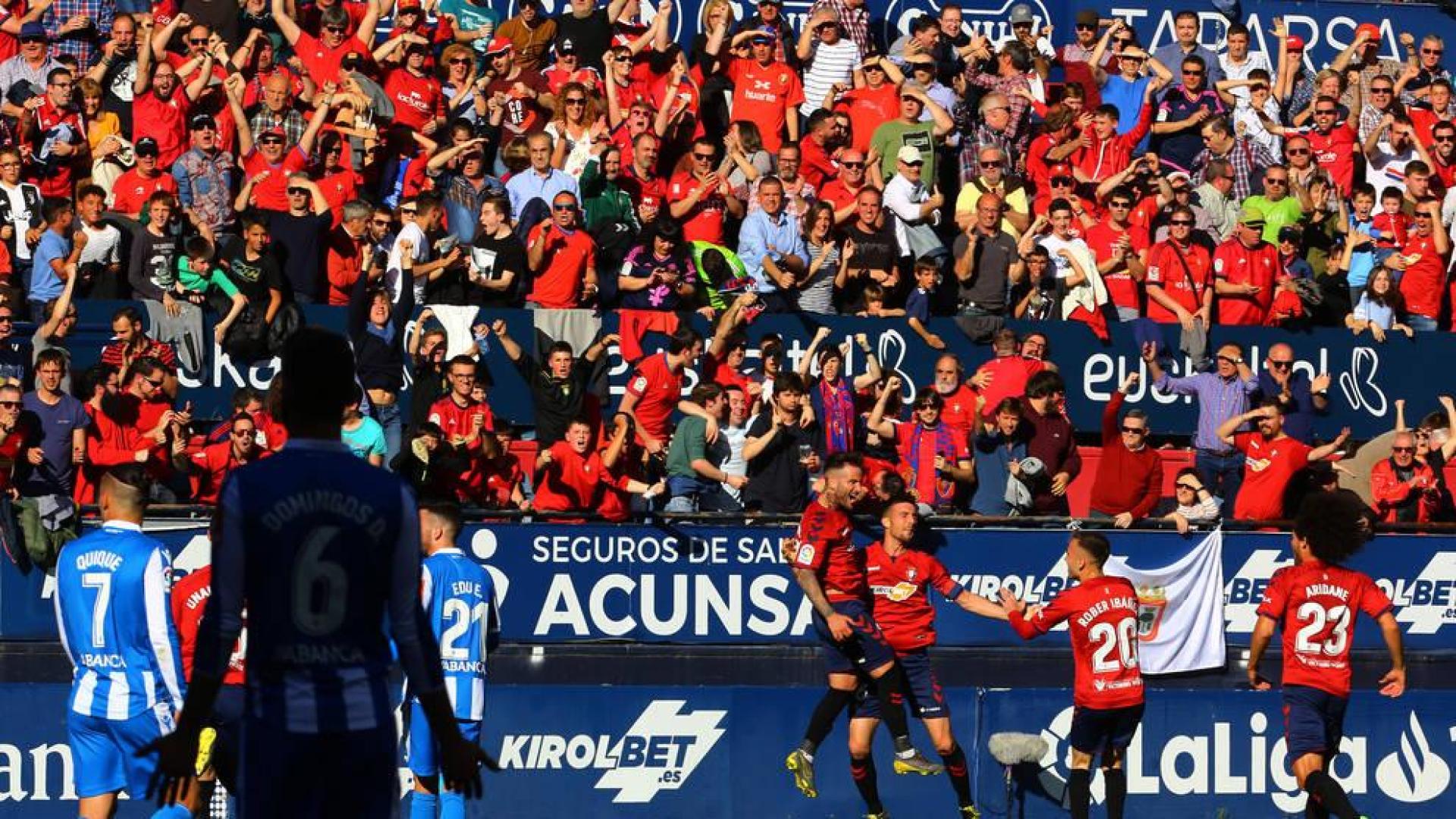 El Sadar vive un récord histórico de victorias
