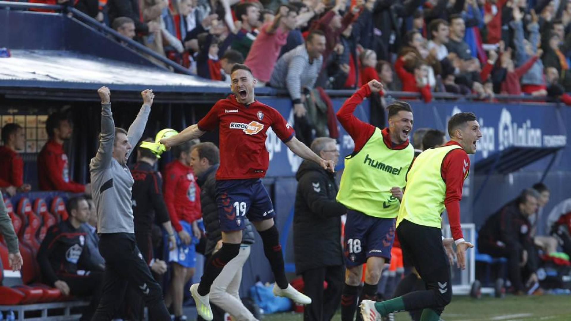 Rubén García pone a Osasuna rumbo a Primera