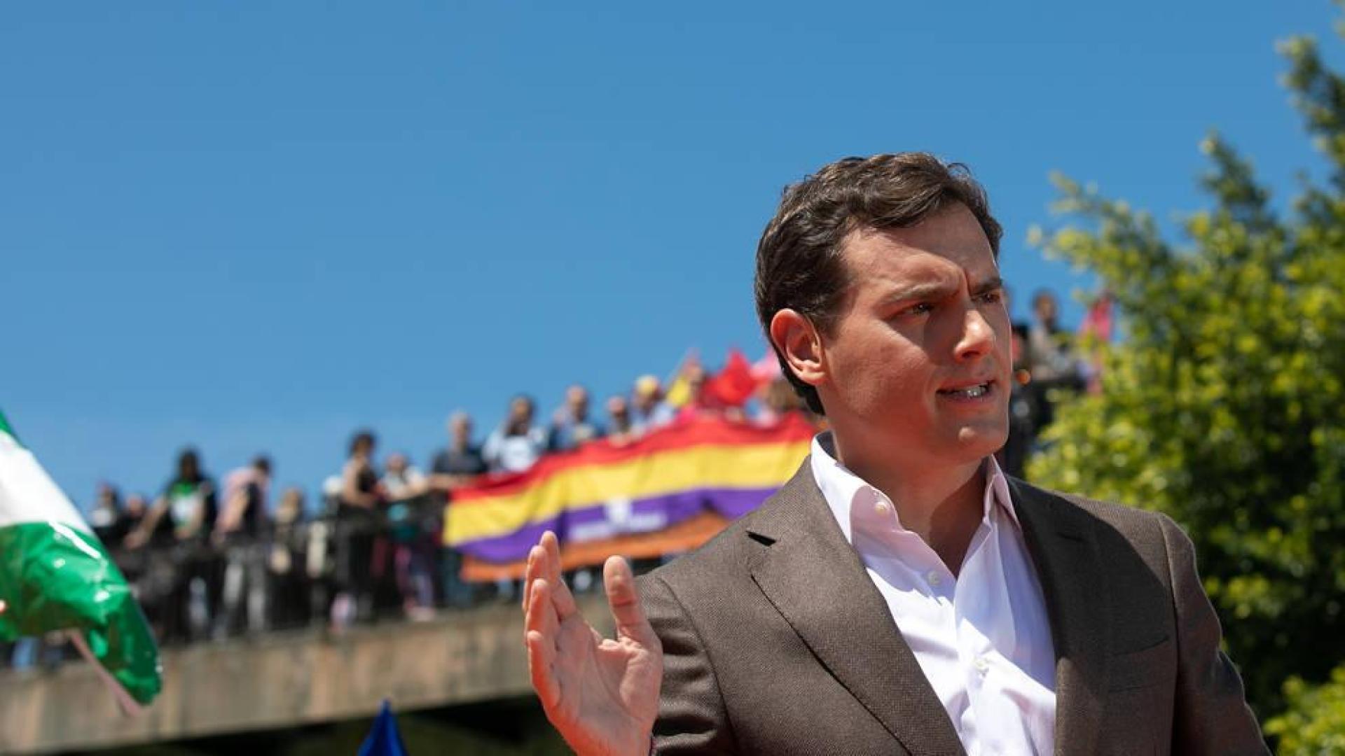 Acto público de Albert Rivera en Sevilla.