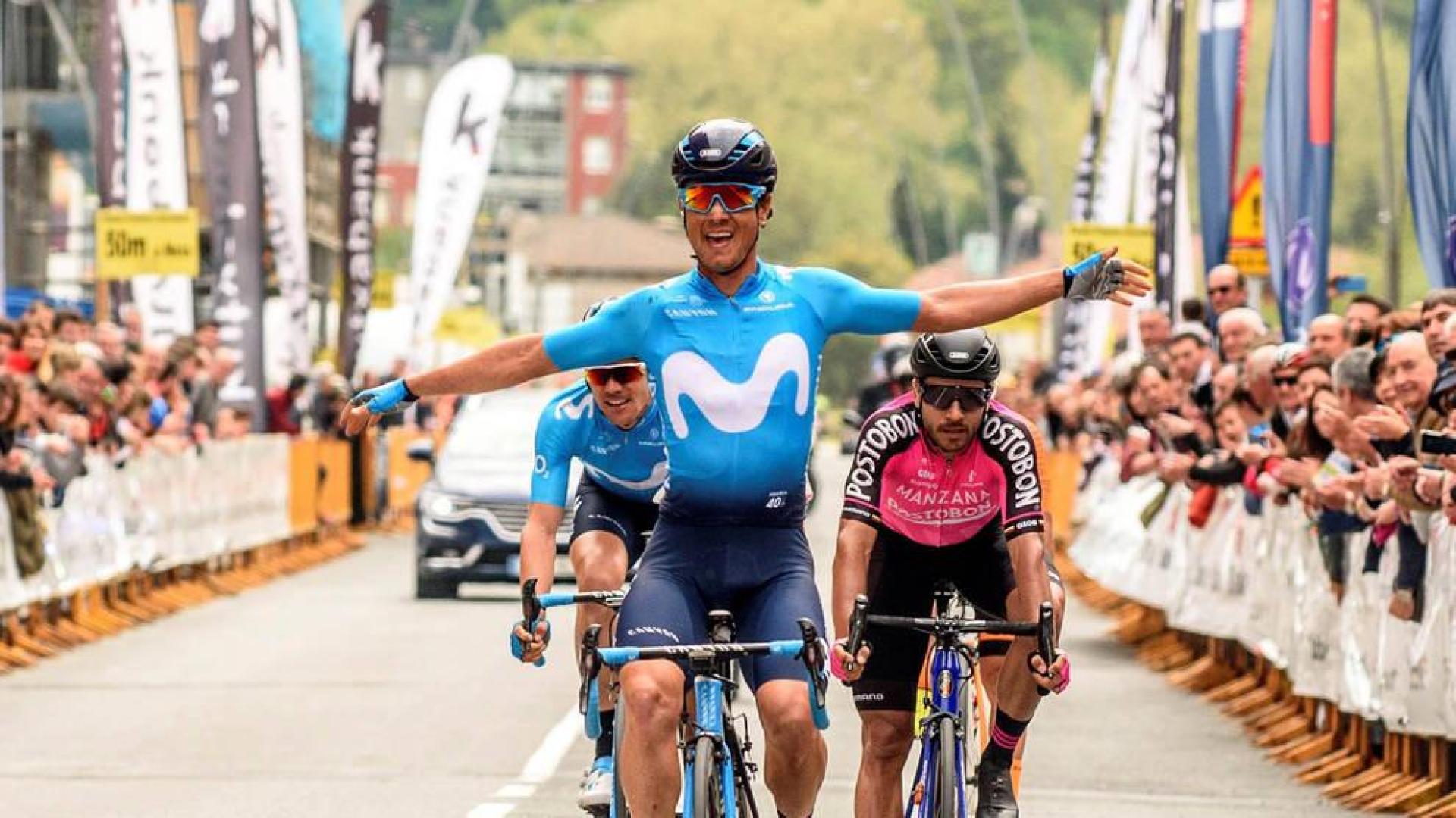 El colombiano Betancur mantiene la racha del Movistar en Amorebieta