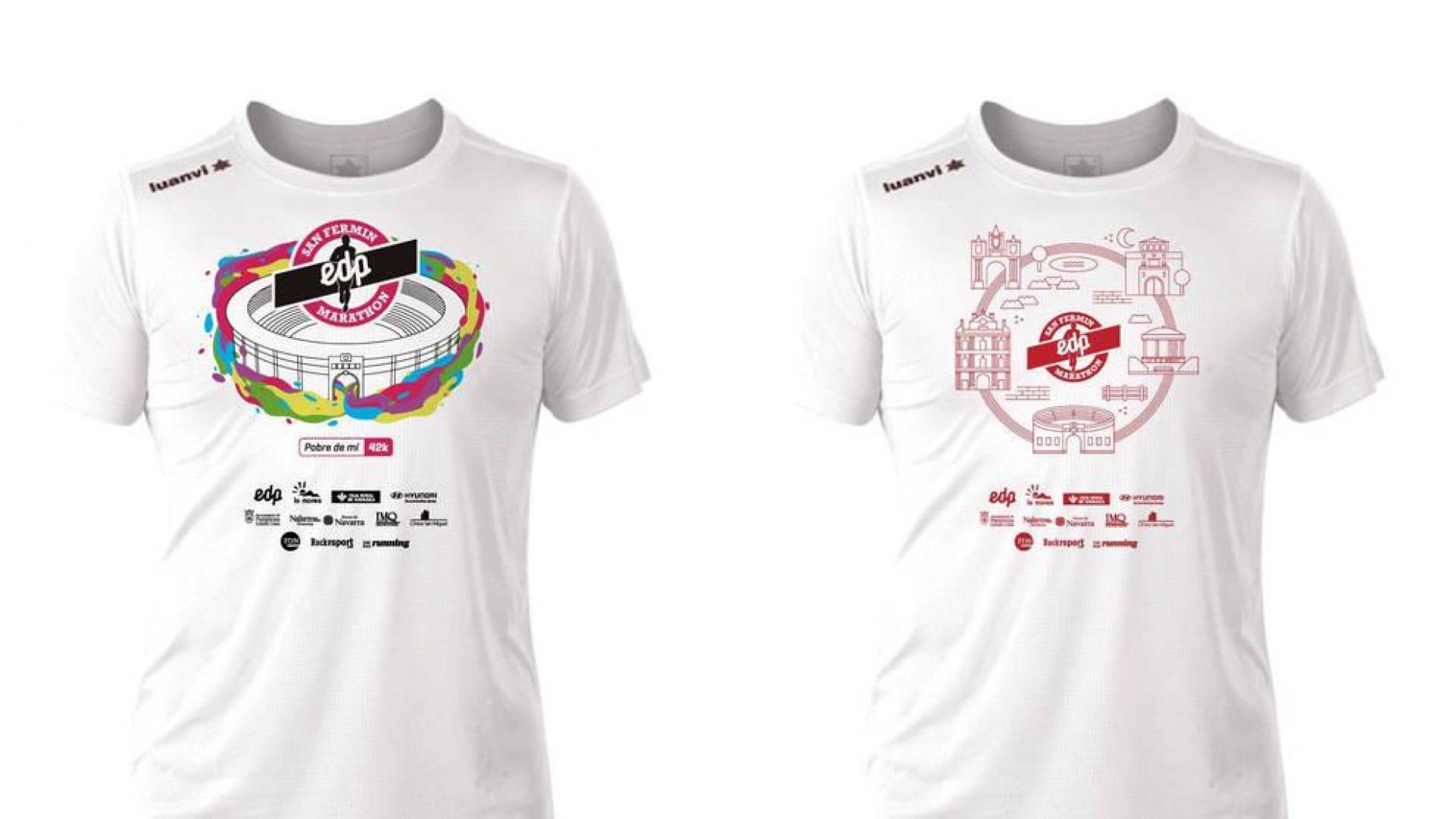 El EDP San Fermín Marathon presenta sus camisetas